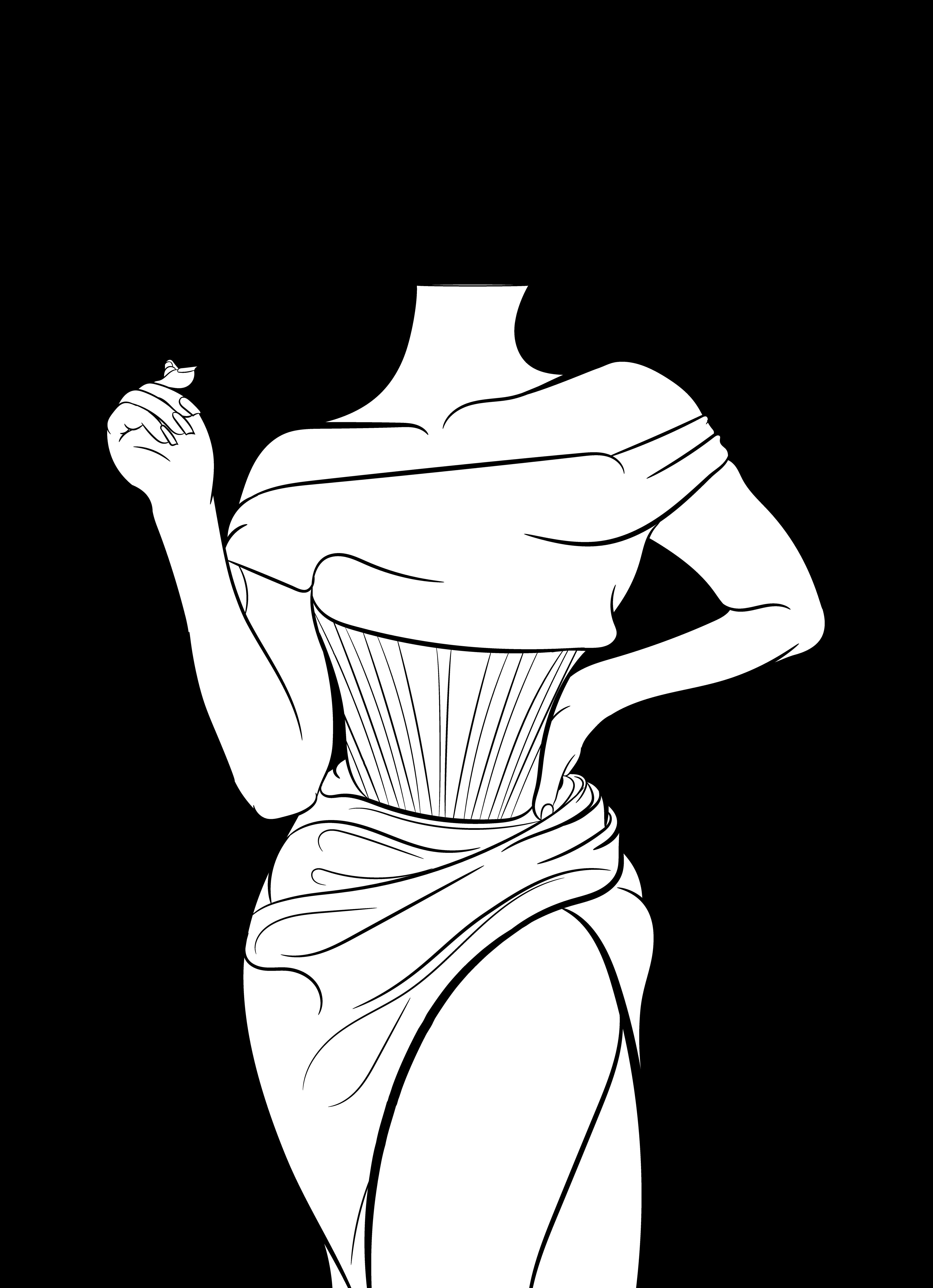 chinese dress ladies Illusion One Shoulder Sequined Custom-Made Wedding Dress Sketch, A Custom Sketch