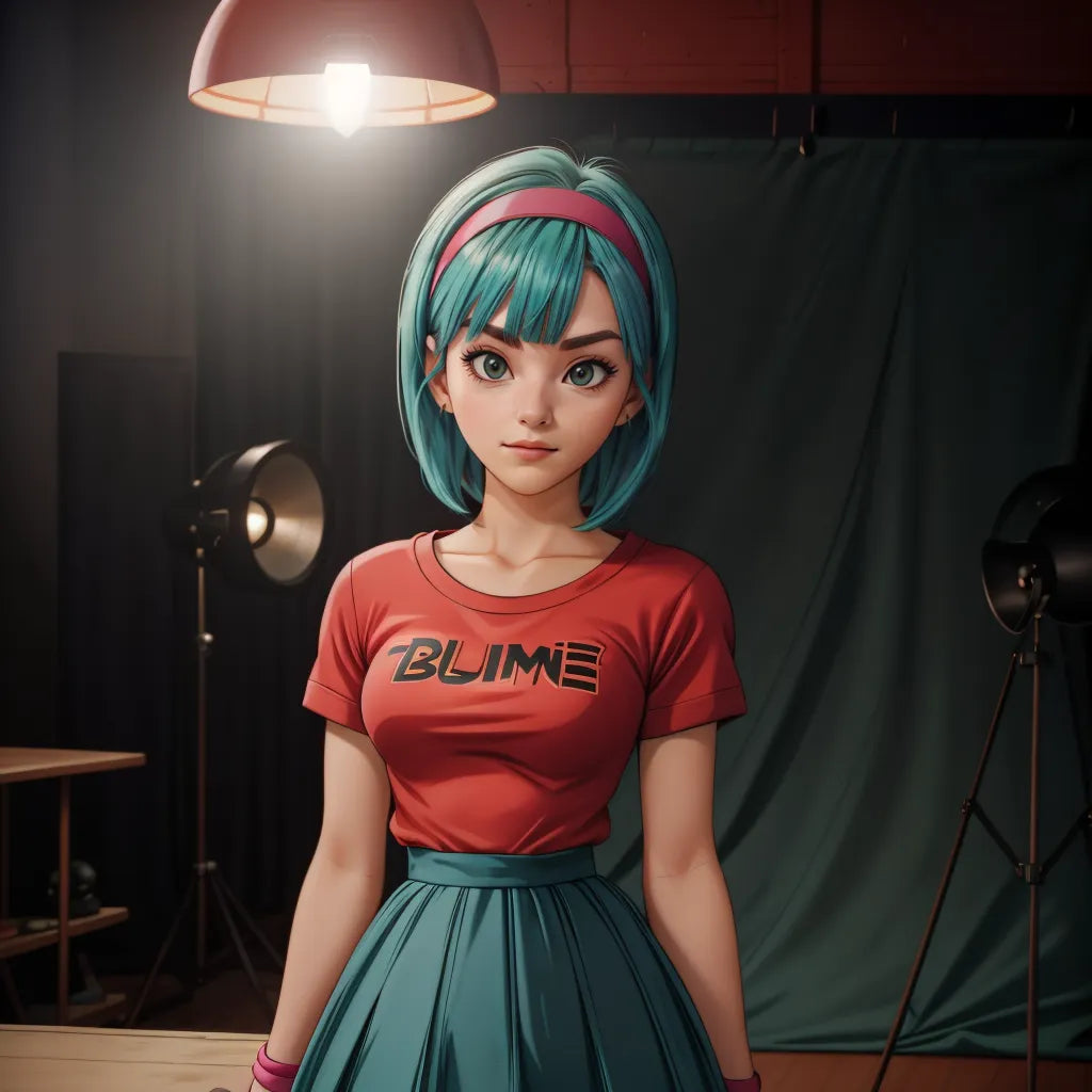 Custom anime A.I. art featuring Dragon Ball Z style.