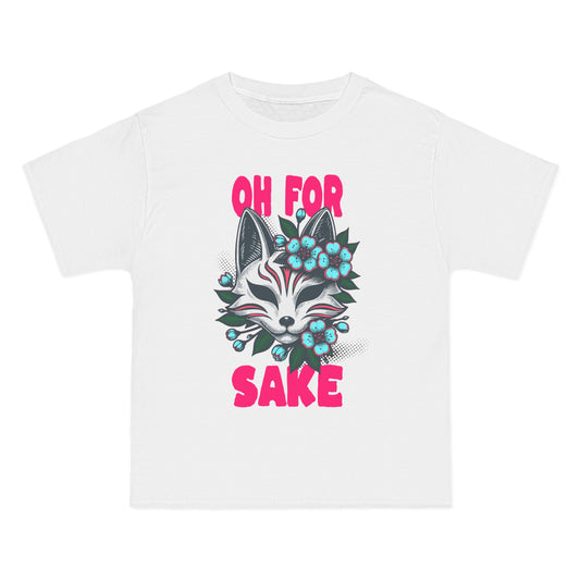 Oh For Fox Sake Oversized T-Shirt – Funny Graphic Tee Print | Streetwear Cotton Tee