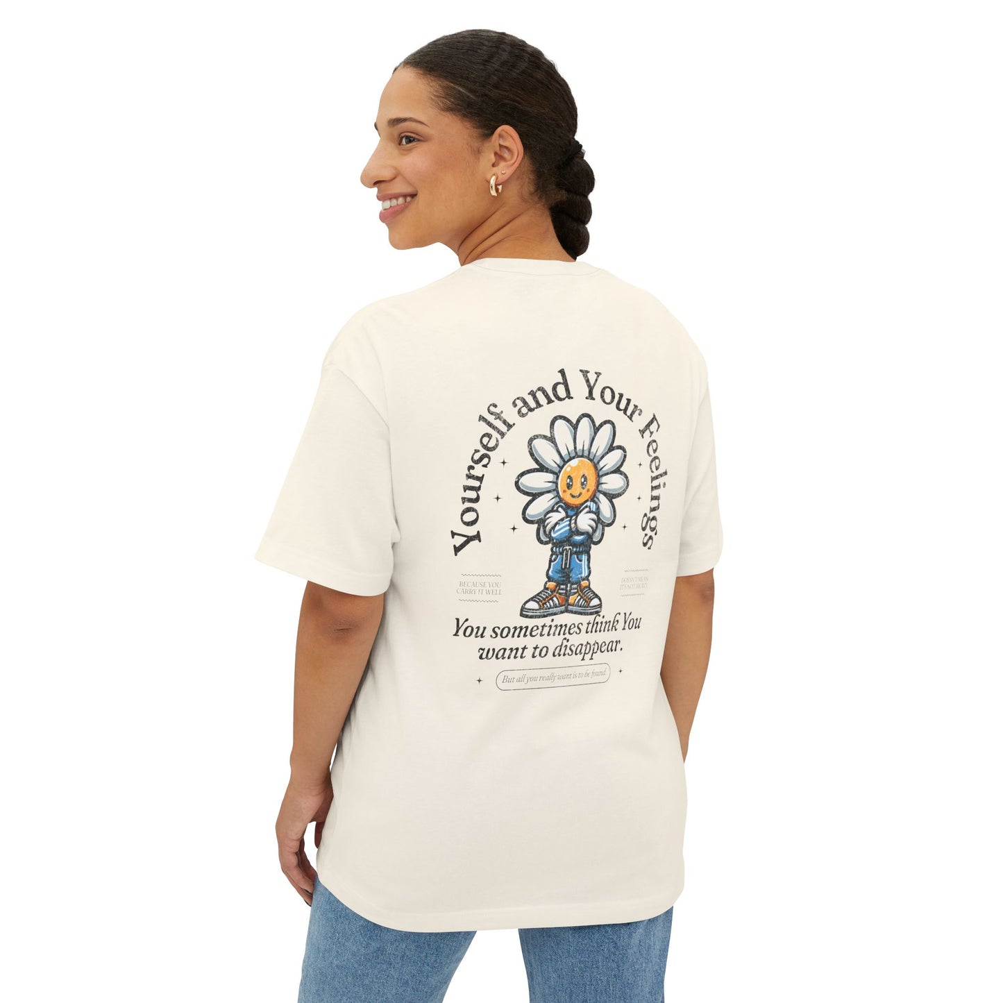 F&BPD - Yourself & Your Feelings Oversized Tee – Self-Awareness Streetwear