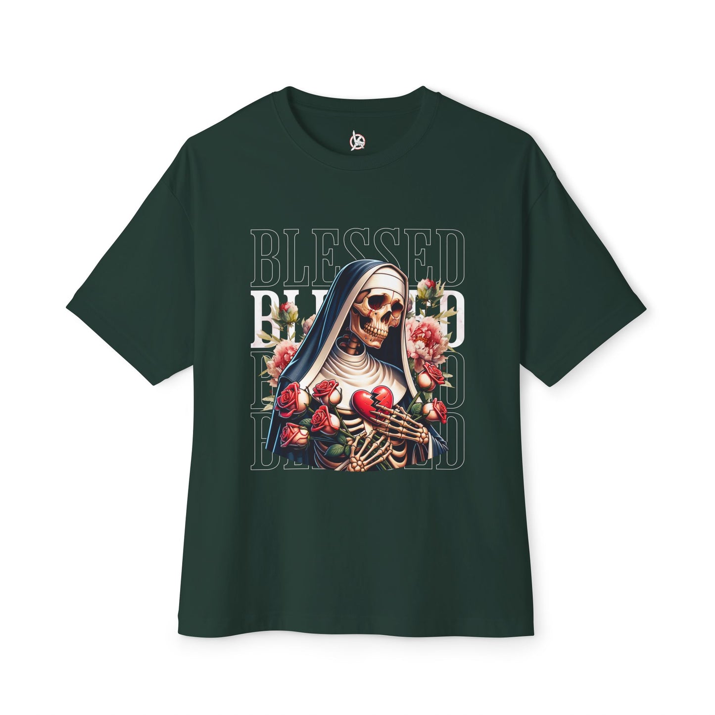 FPD - Blessed Oversized Tee – Minimalist Faith & Gratitude Shirt