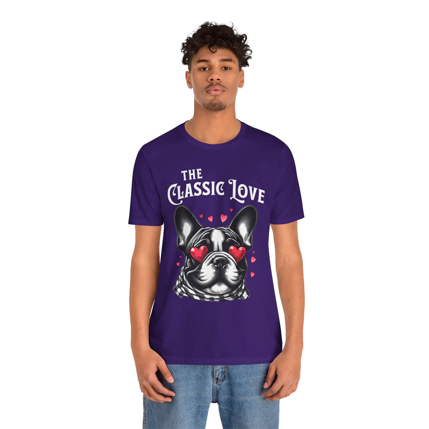 FPD - Unisex T-shirt - Pug Classic Love Tee – Cute Dog Lover Statement Shirt