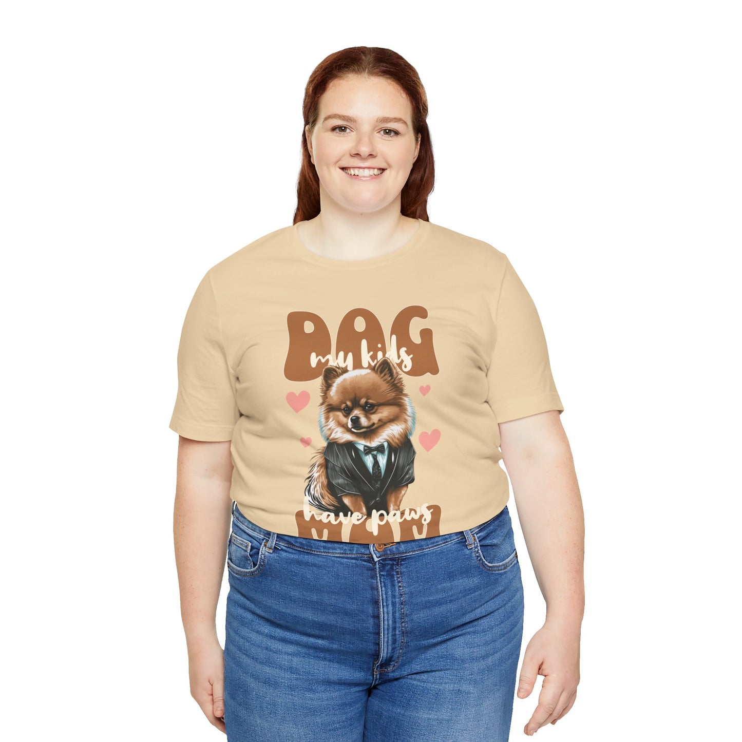 Dog Mom T-Shirt | Cute Pet Lover Unisex Tee - FPD