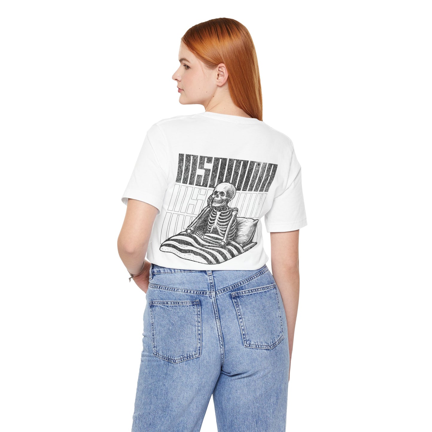 F&BPD - Unisex T-shirt - Insomnia Tee – Late Night Mind Battle Statement Shirt