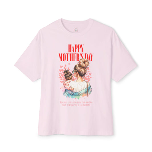 Happy Mother’s Day Oversized T-Shirt – Relaxed Fit Gift for Moms