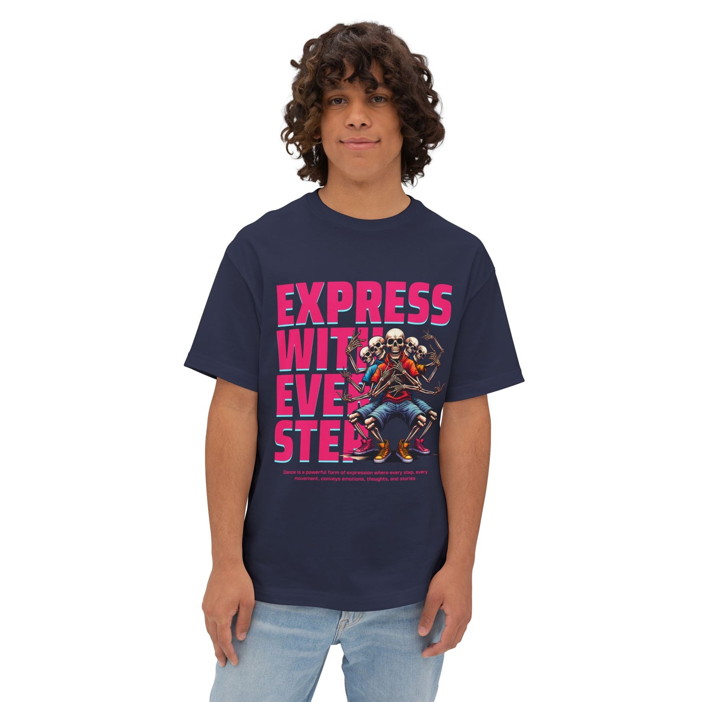 FPD - Express With Every Step Oversized Tee – Creative Confidence Shirt