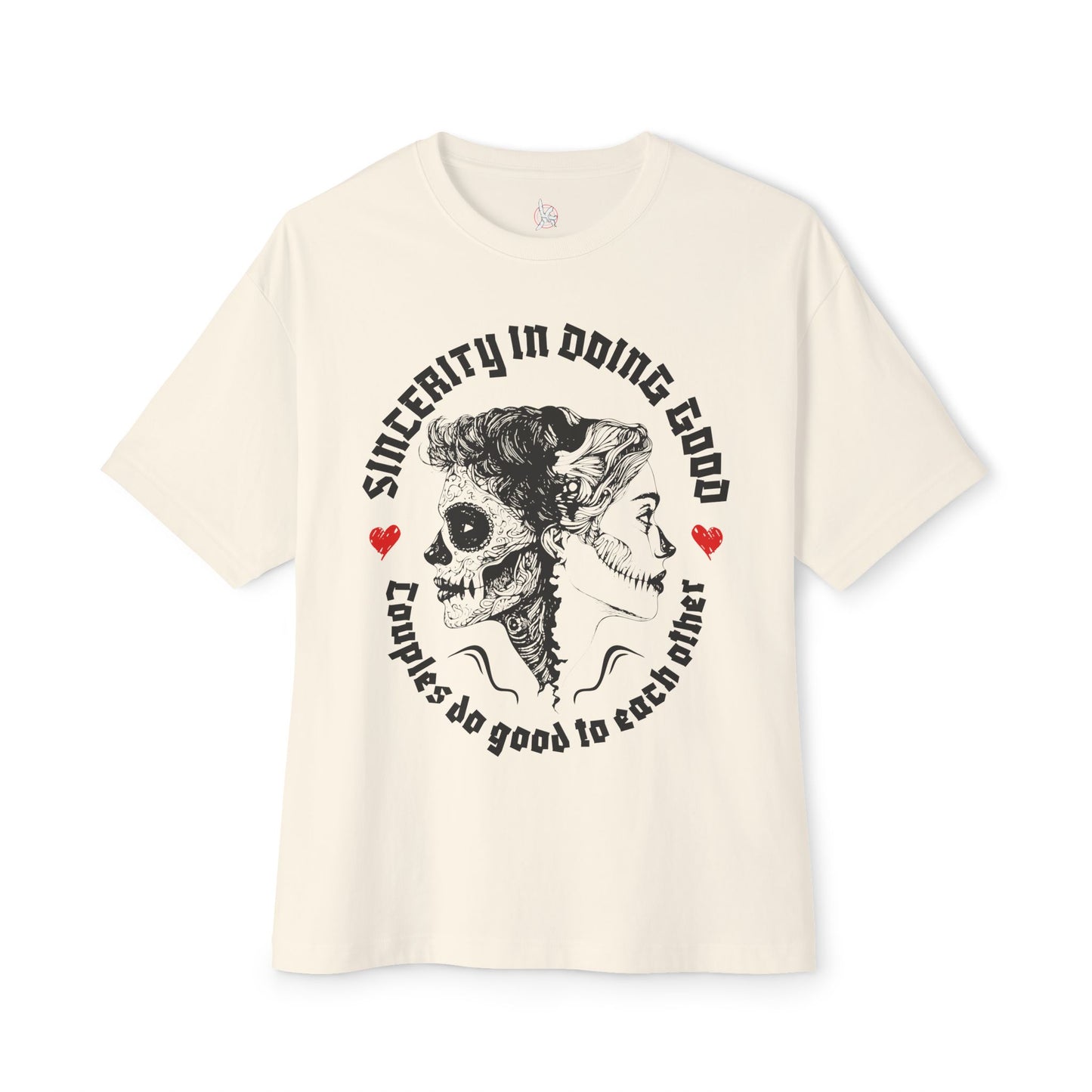 FPD - Sincerity in Doing Good Oversized Tee – Kindness Statement Shirt