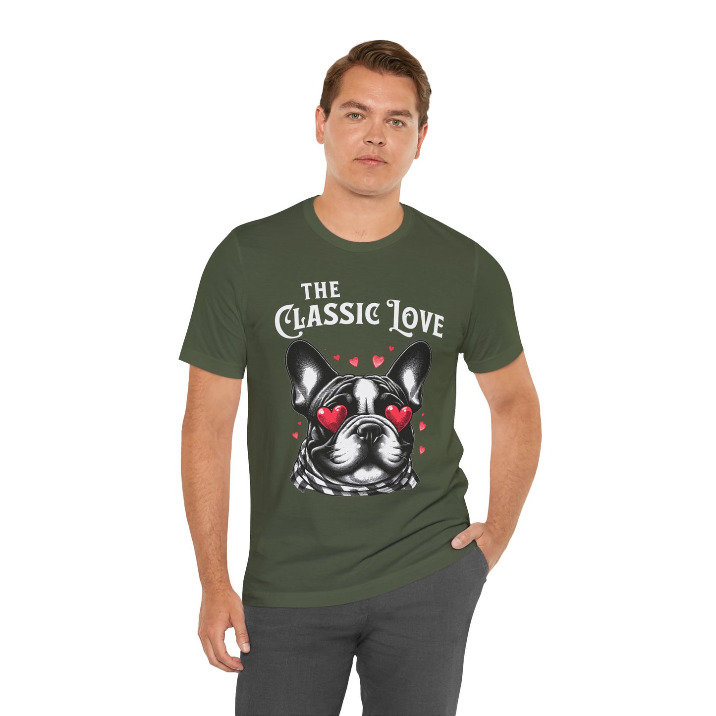 FPD - Unisex T-shirt - Pug Classic Love Tee – Cute Dog Lover Statement Shirt