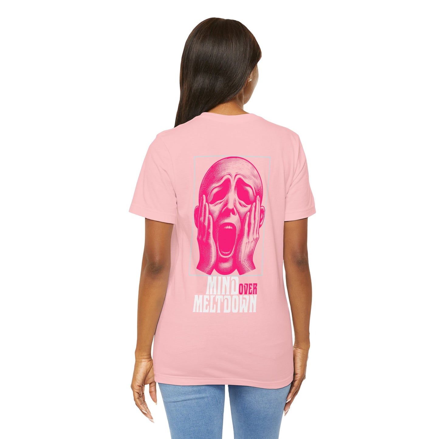 F&BPD - Unisex Tee - Mind Over Meltdown Tee – Calm in Chaos Statement Shirt