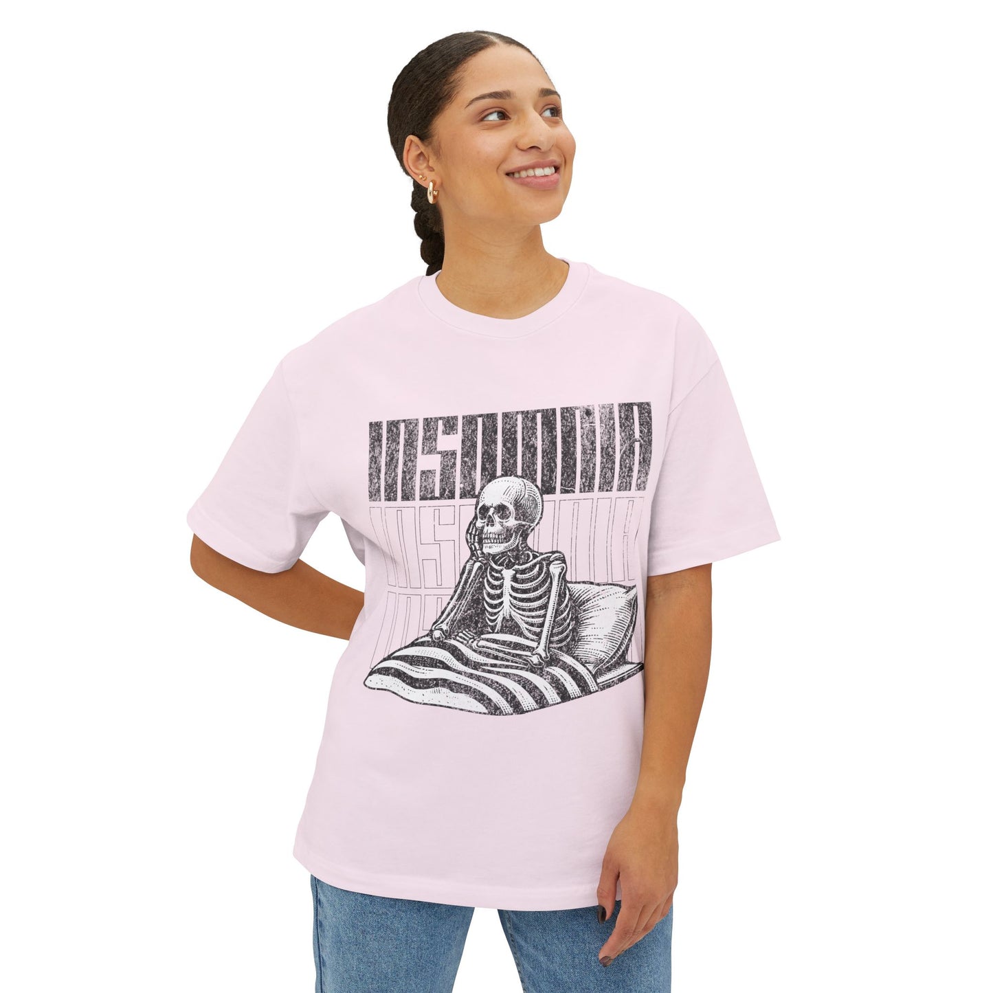 FPD - Insomnia Oversized Tee — Late Night Mind Battle Statement Shirt