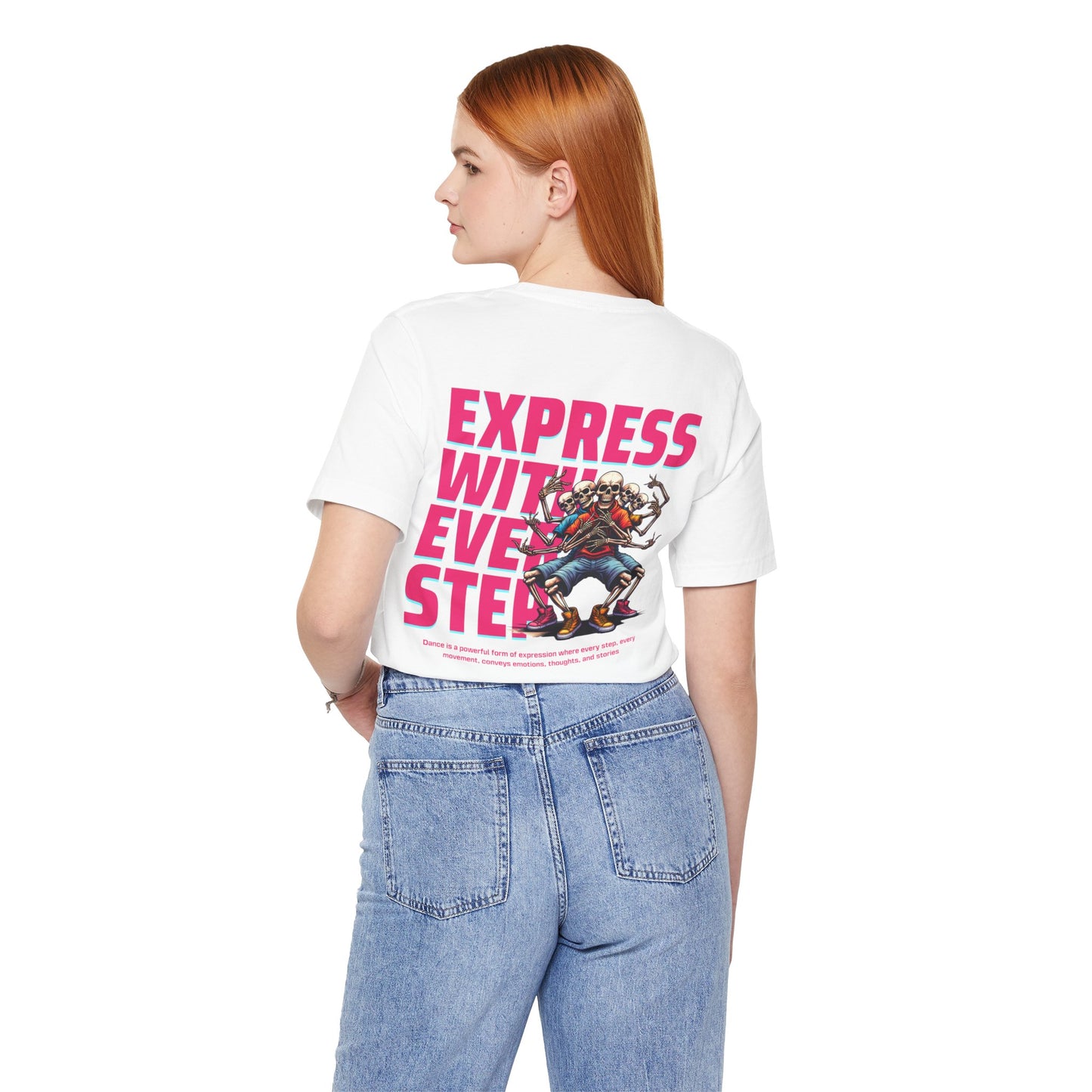 F&BPD - Unisex T-shirt - Express With Every Step Tee – Self-Expression Statement Shirt