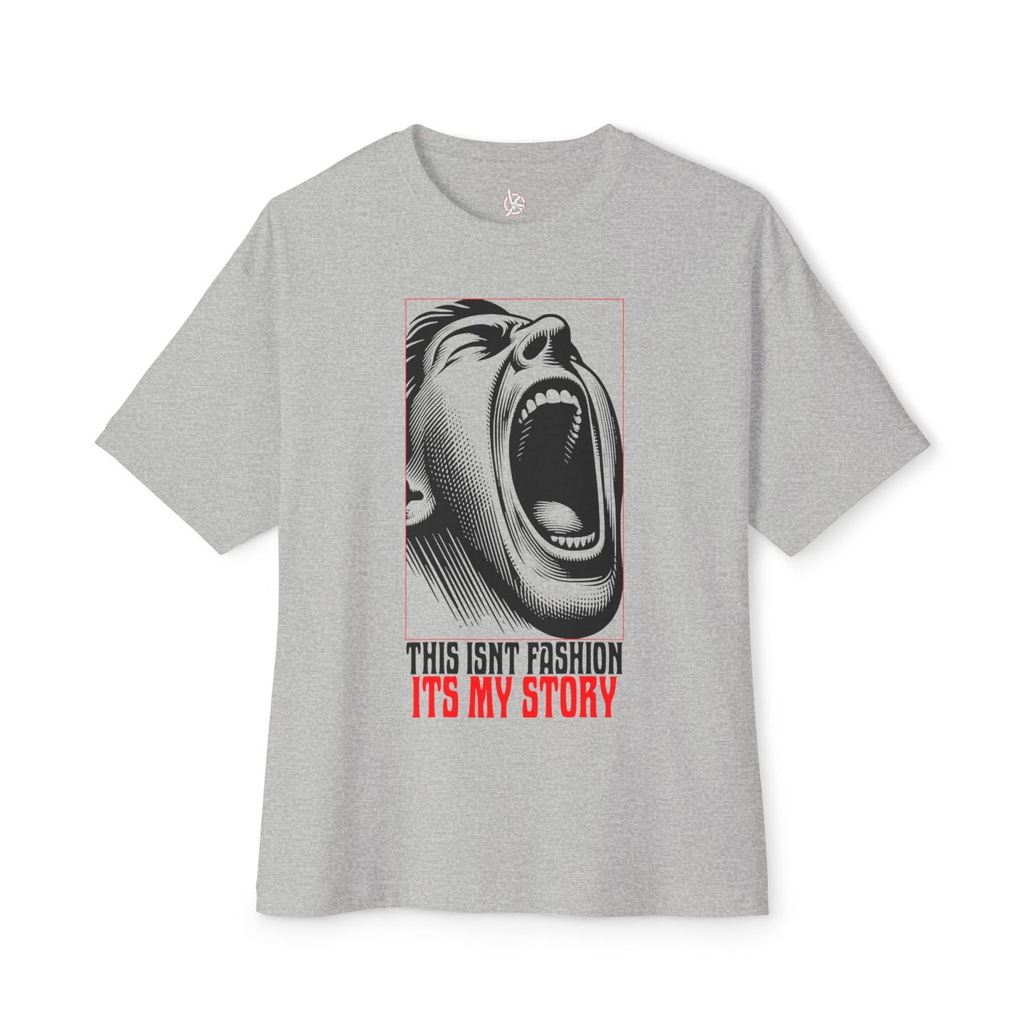 FPD - This Isn’t Fashion, It’s My Story Oversized Tee – Self-Expression Shirt
