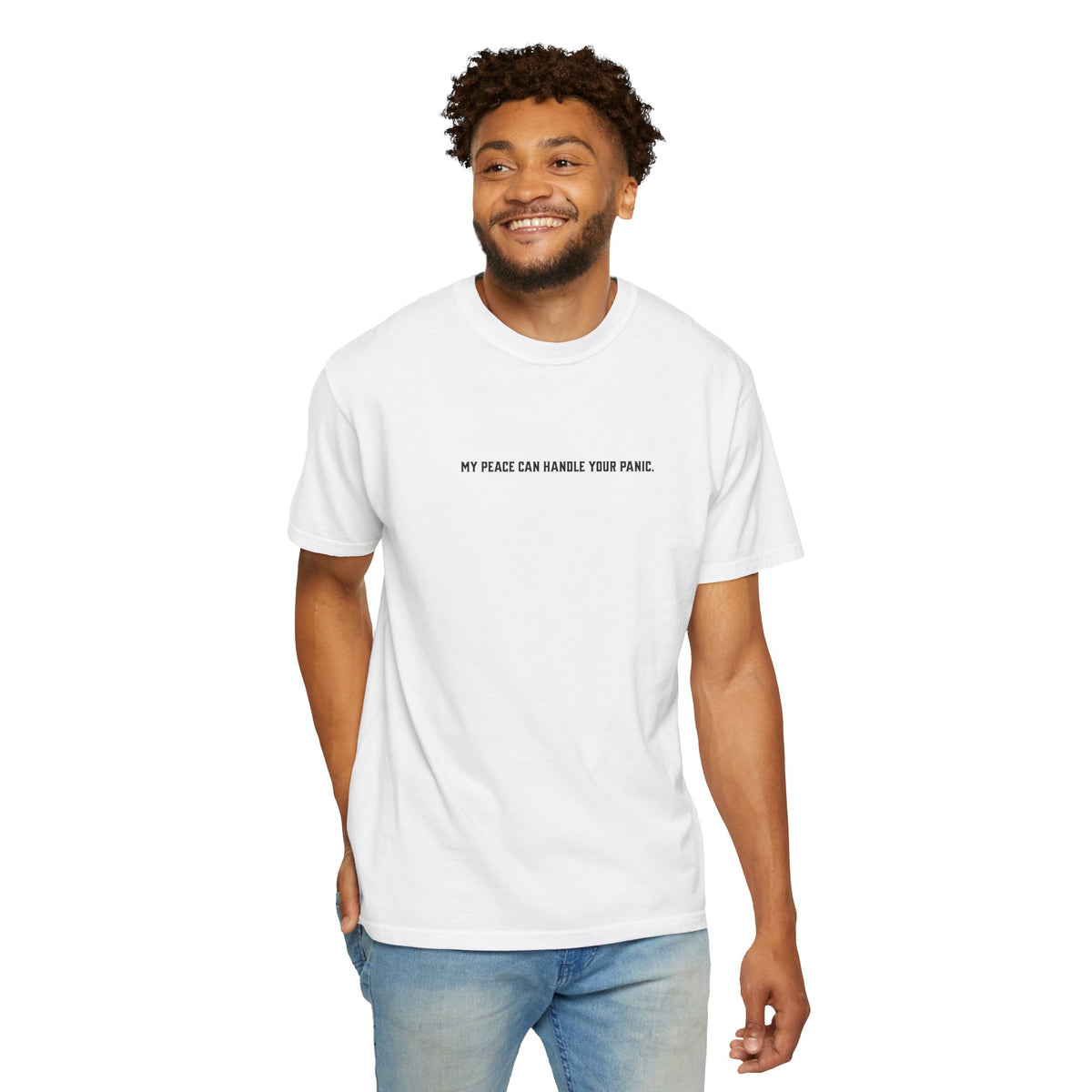 F&BPD - Gyomei Himejima Mental Health Support Tee | Demon Slayer Stoic Strength Shirt