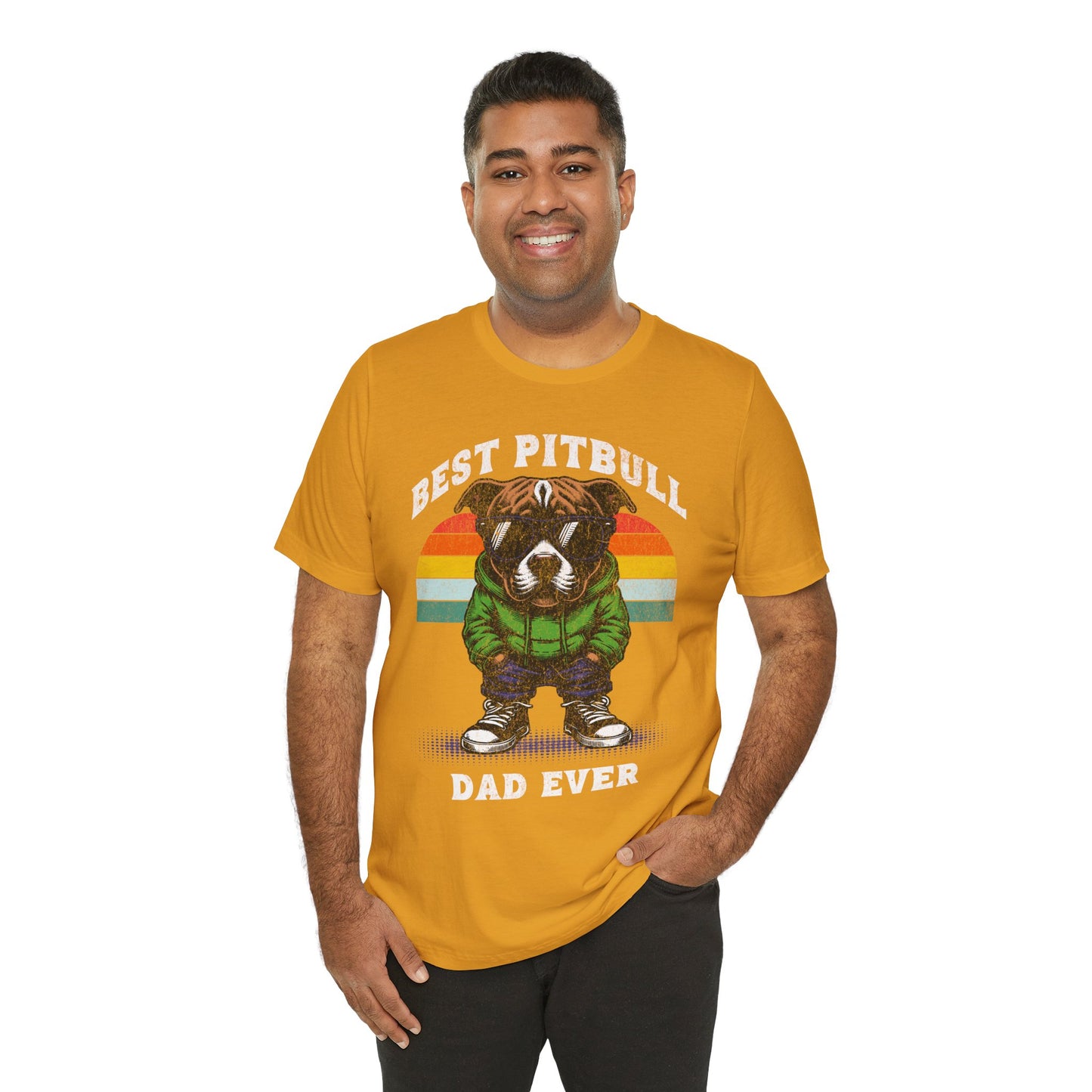 FPD - Unisex T-shirt - Best Pitbull Dad Ever Tee – Dog Lover Statement Shirt