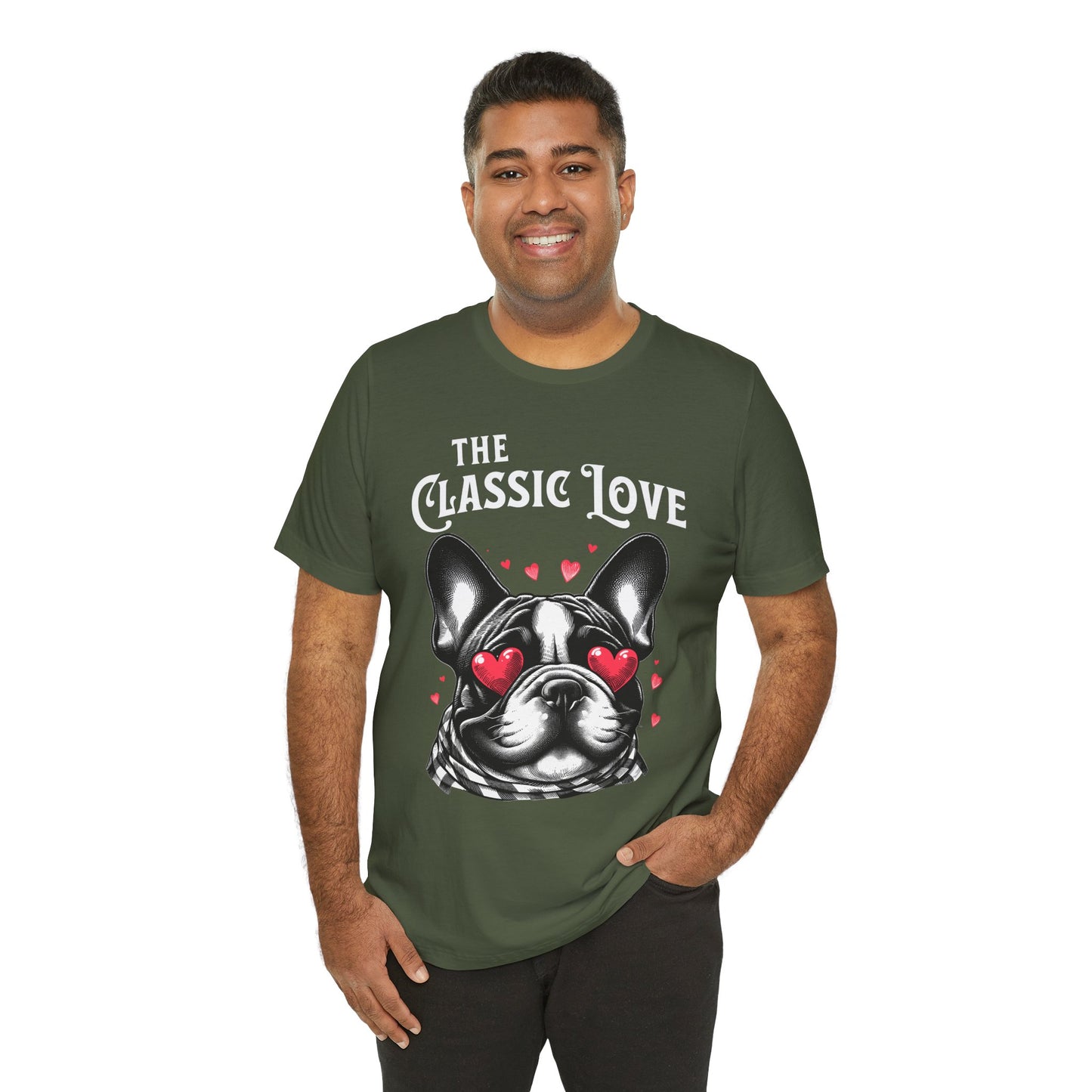 FPD - Unisex T-shirt - Pug Classic Love Tee – Cute Dog Lover Statement Shirt