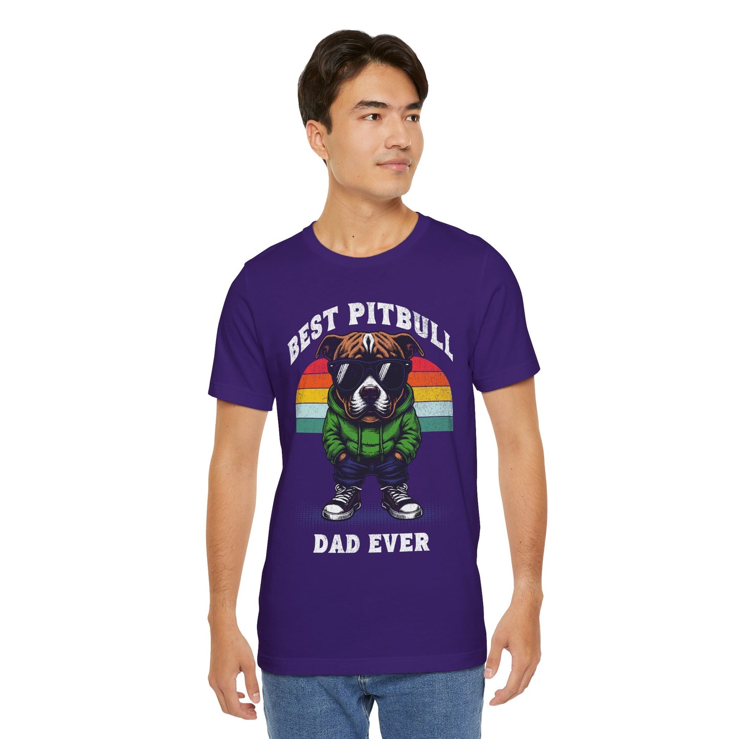 FPD - Unisex T-shirt - Best Pitbull Dad Ever Tee – Dog Lover Statement Shirt