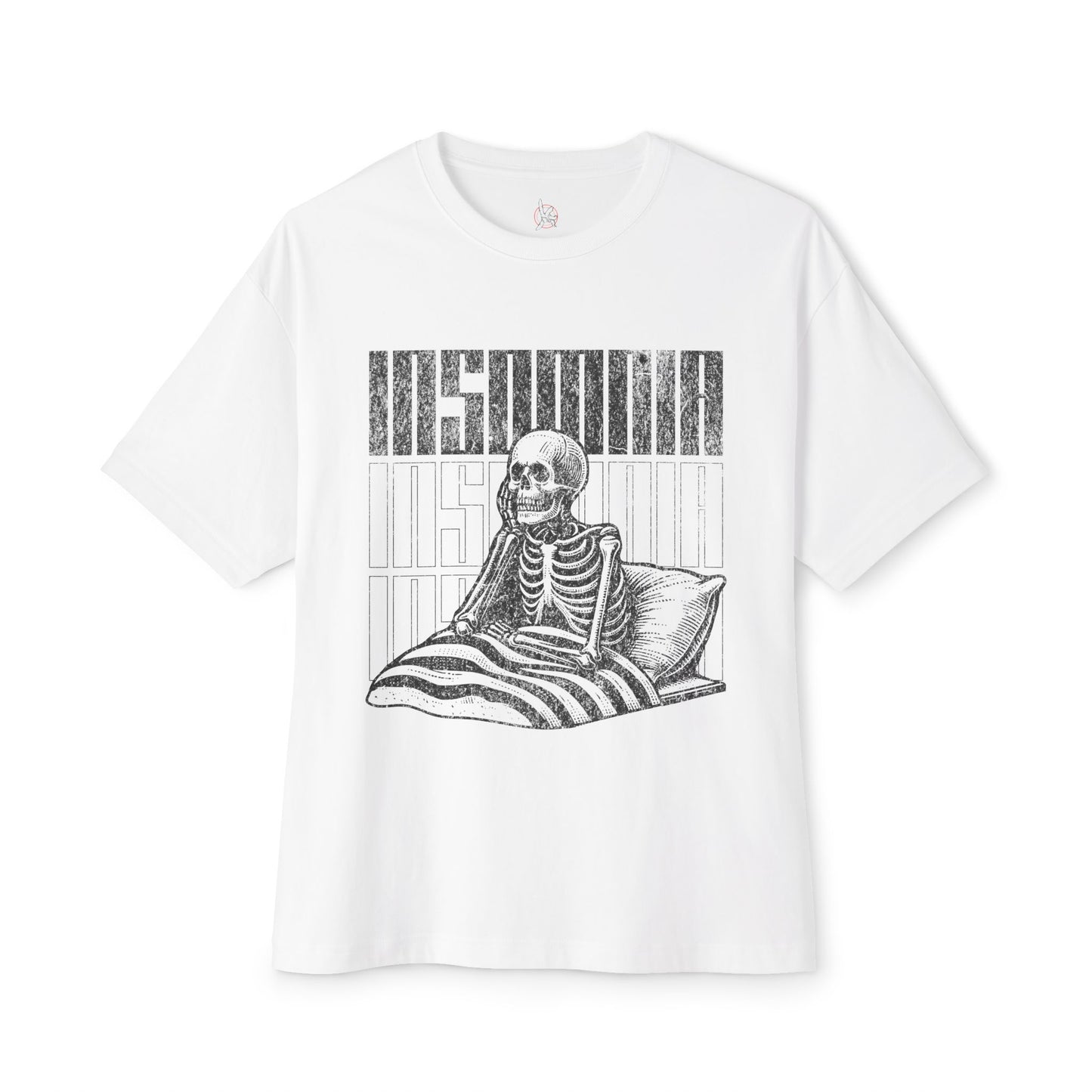 FPD - Insomnia Oversized Tee — Late Night Mind Battle Statement Shirt