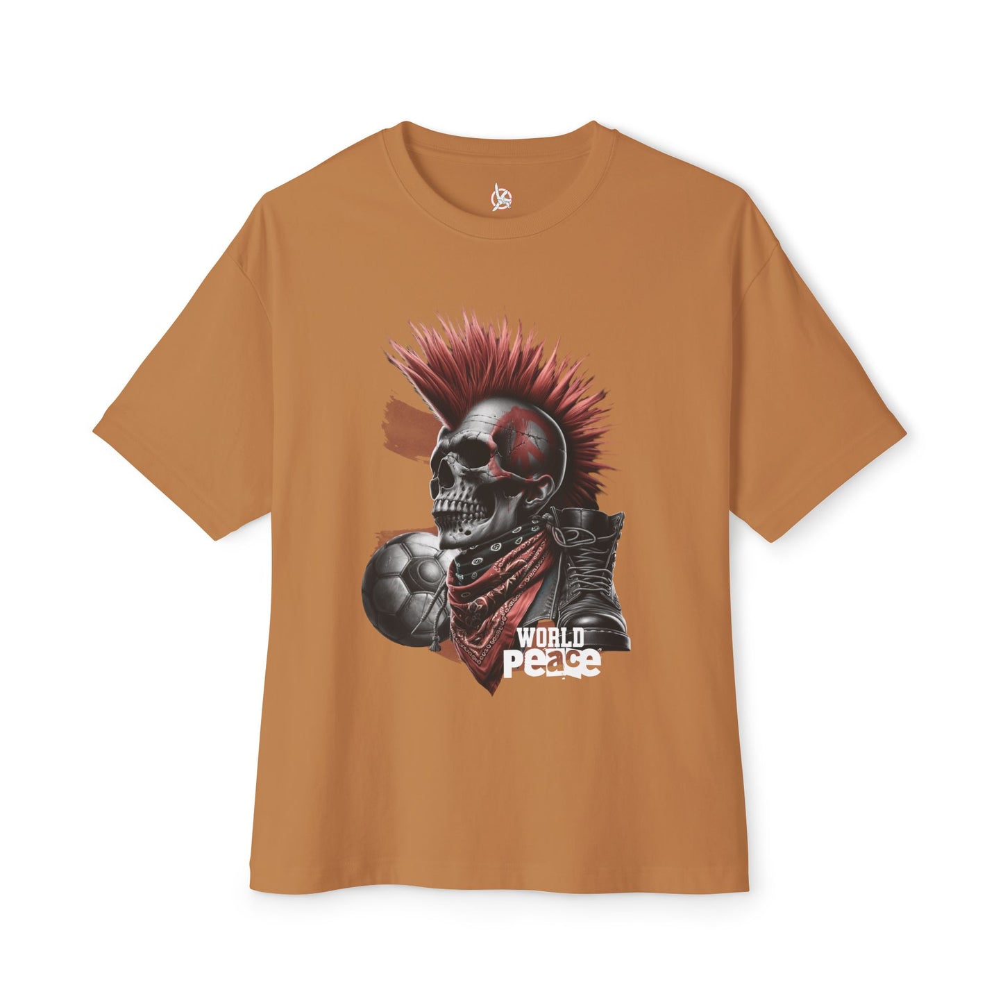 FPD - World Peace Oversized Tee — Dreamer & Peacemaker Statement Shirt