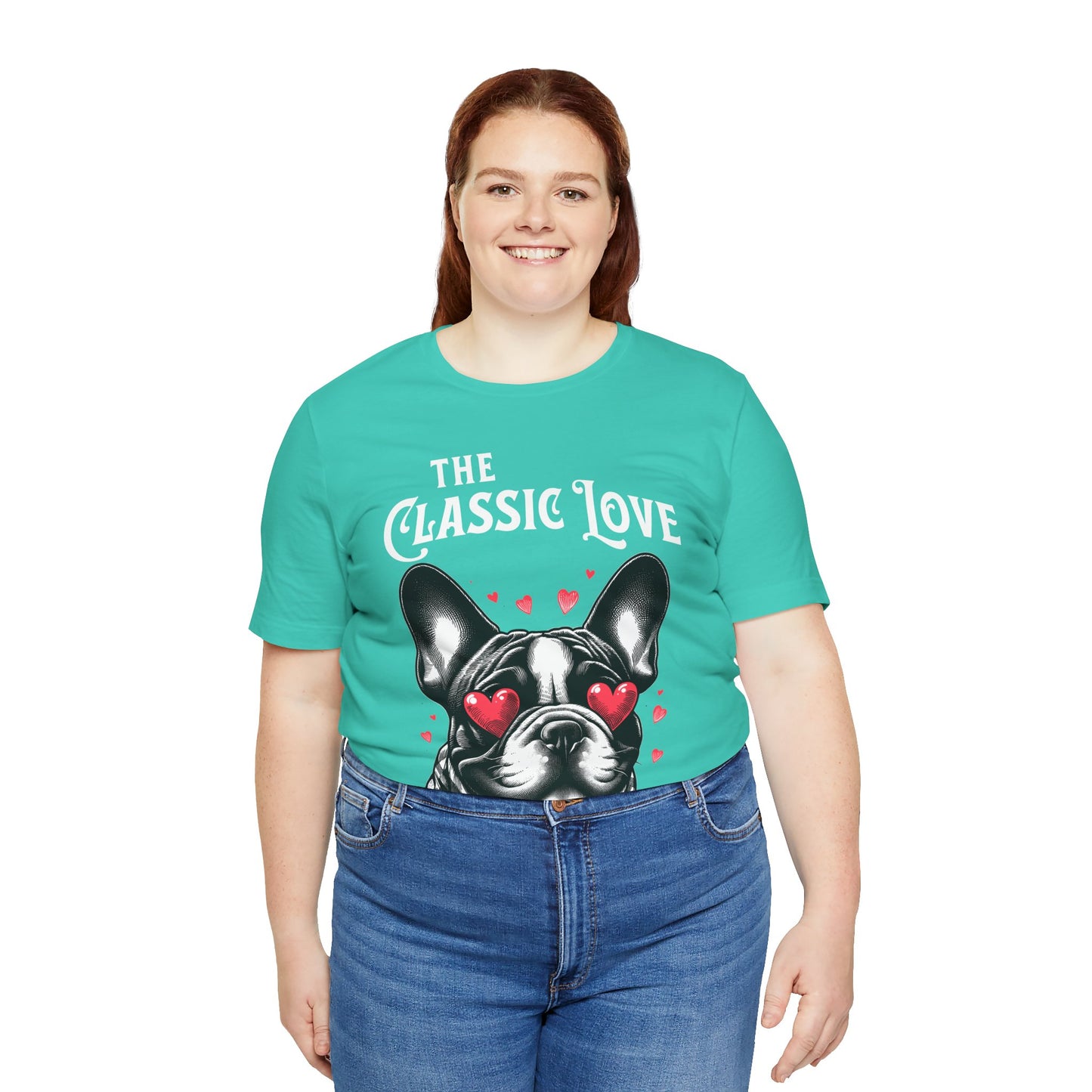 FPD - Unisex T-shirt - Pug Classic Love Tee – Cute Dog Lover Statement Shirt