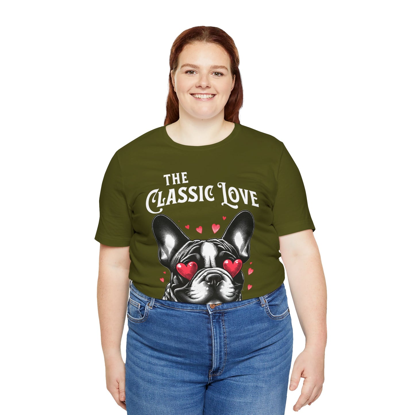 FPD - Unisex T-shirt - Pug Classic Love Tee – Cute Dog Lover Statement Shirt