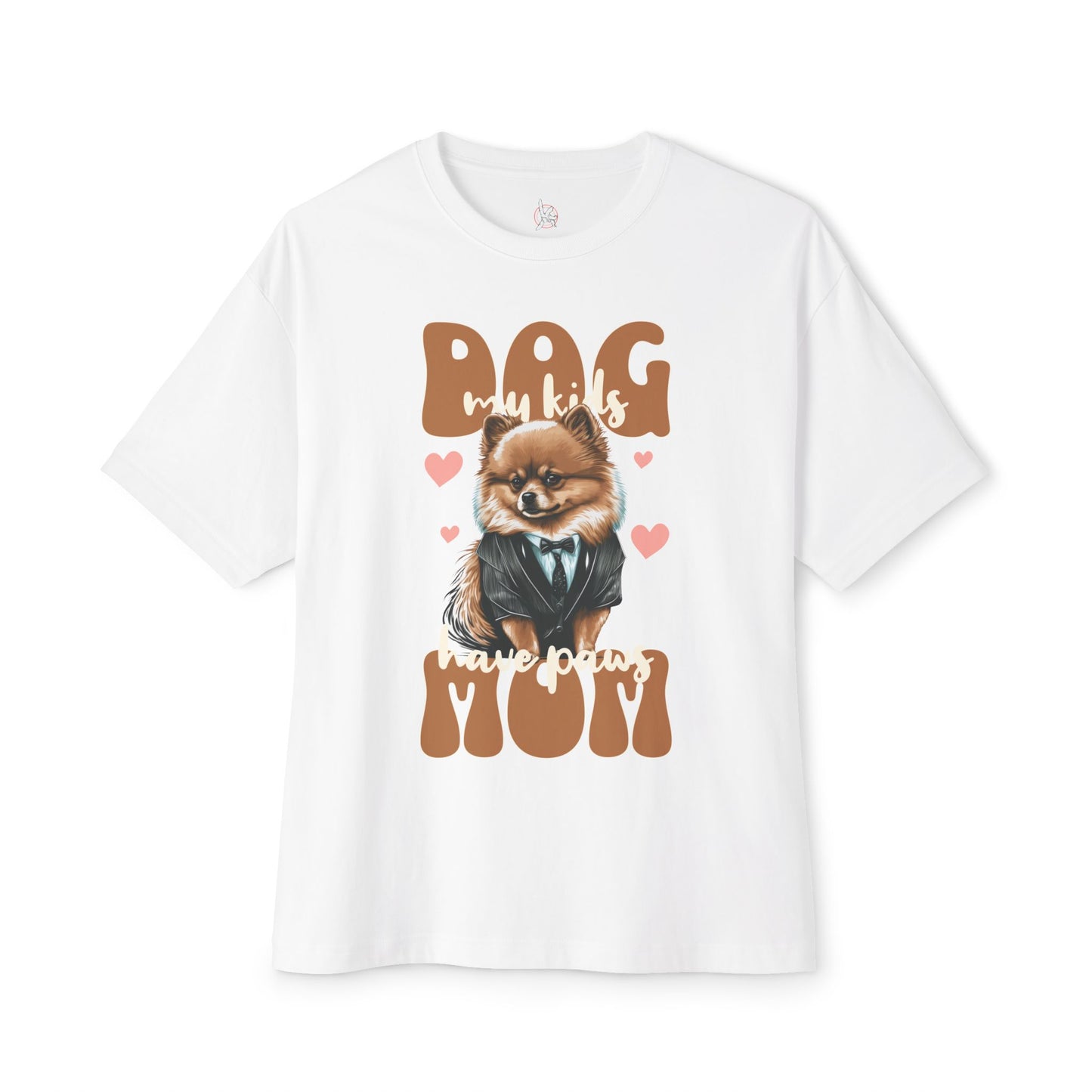 Oversized Dog Mom T-Shirt | Cute & Comfy Pet Lover Tee - FPD