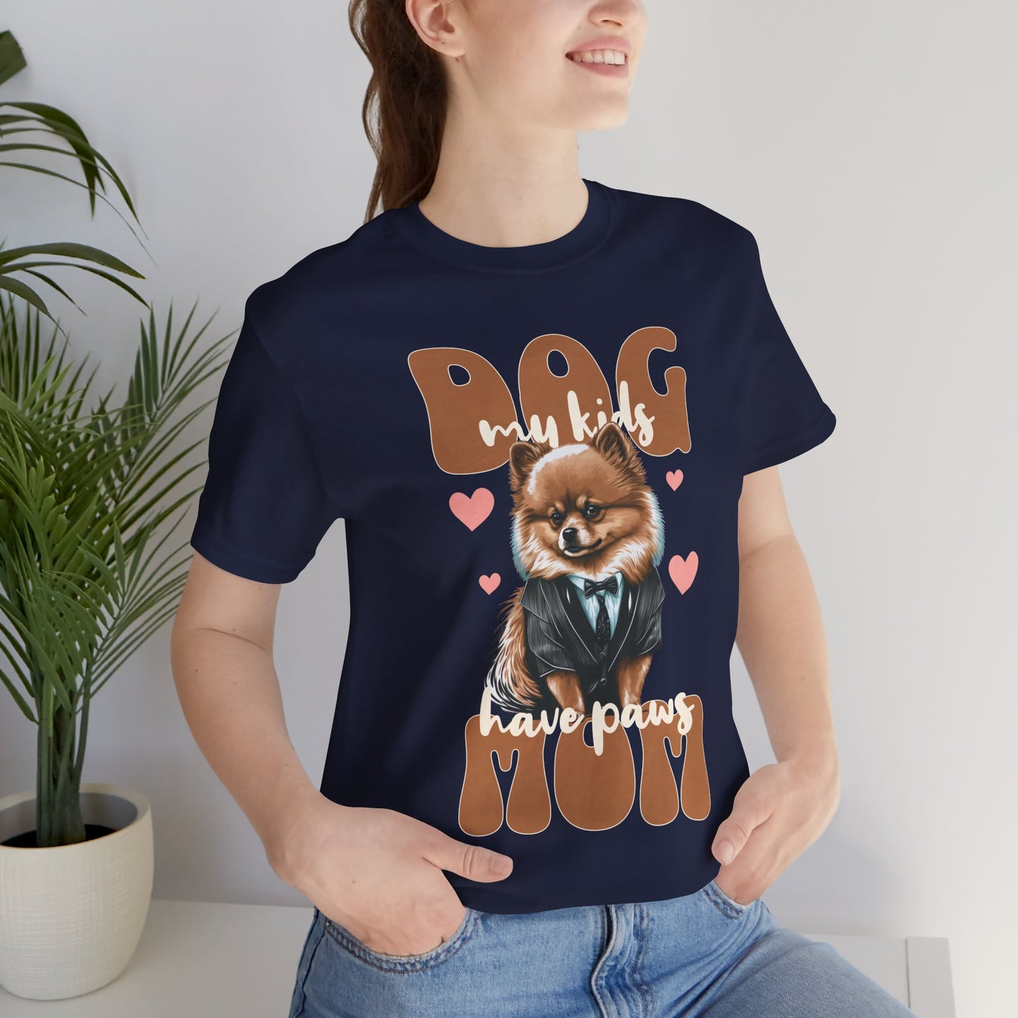 Dog Mom T-Shirt | Cute Pet Lover Unisex Tee - FPD