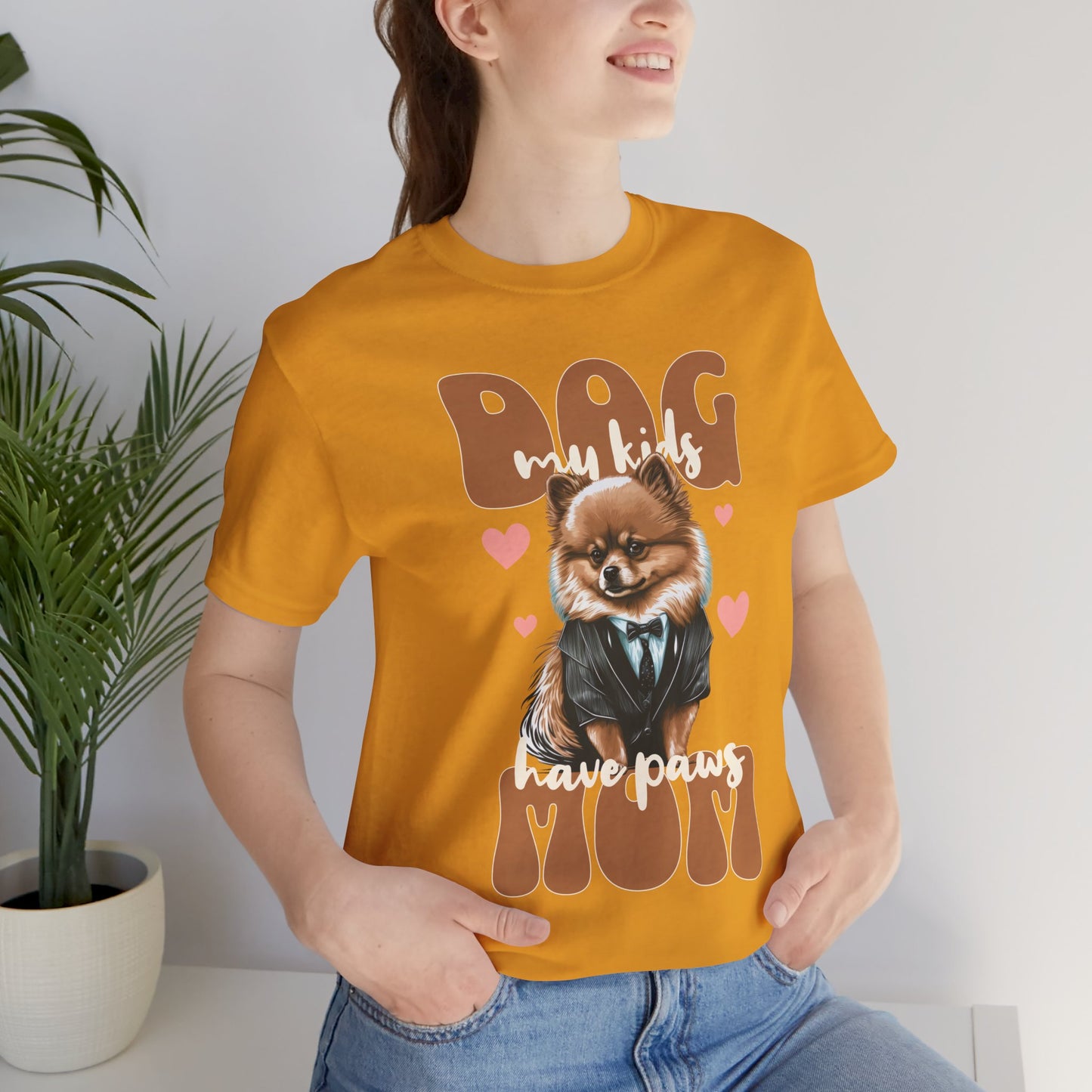 Dog Mom T-Shirt | Cute Pet Lover Unisex Tee - FPD
