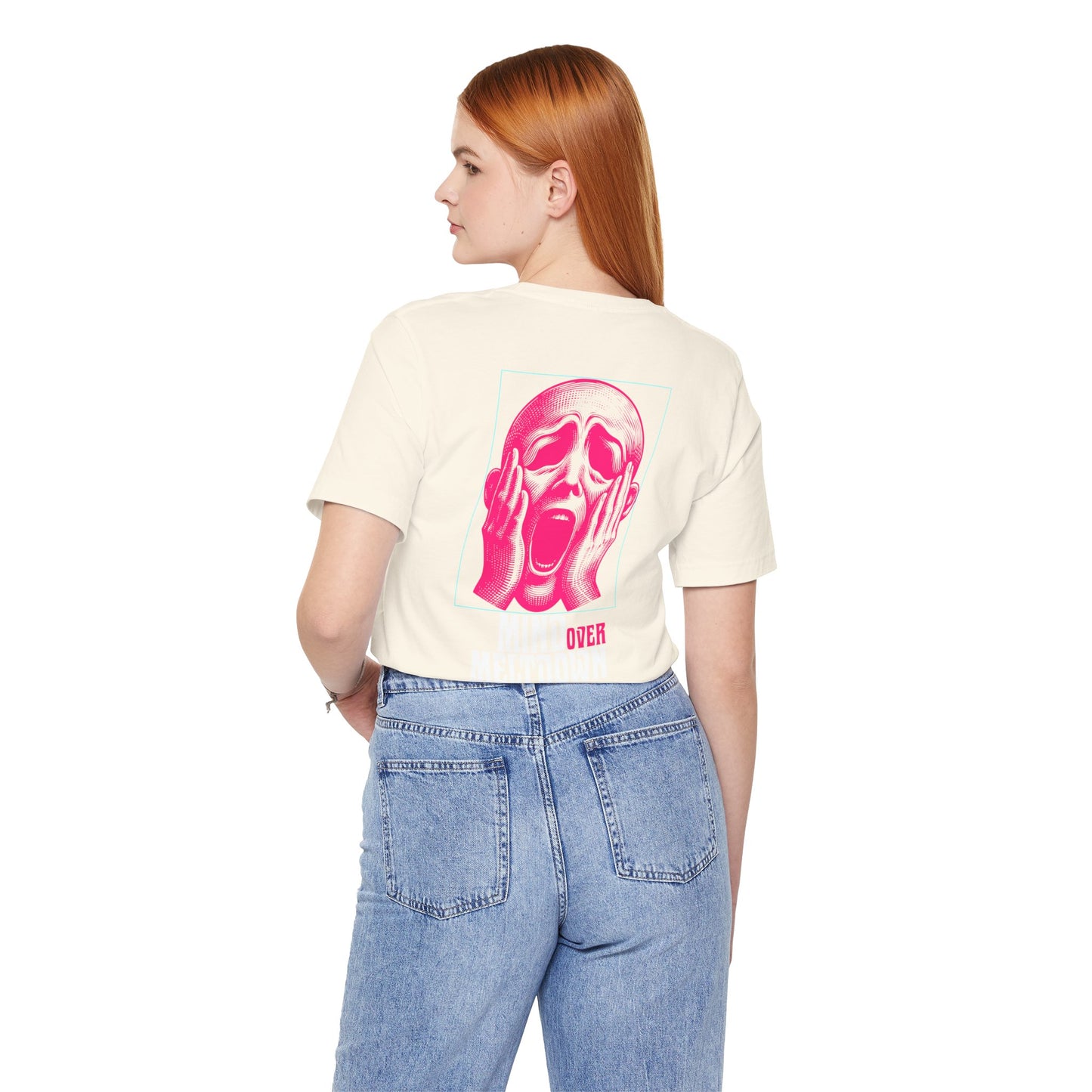 F&BPD - Unisex Tee - Mind Over Meltdown Tee – Calm in Chaos Statement Shirt