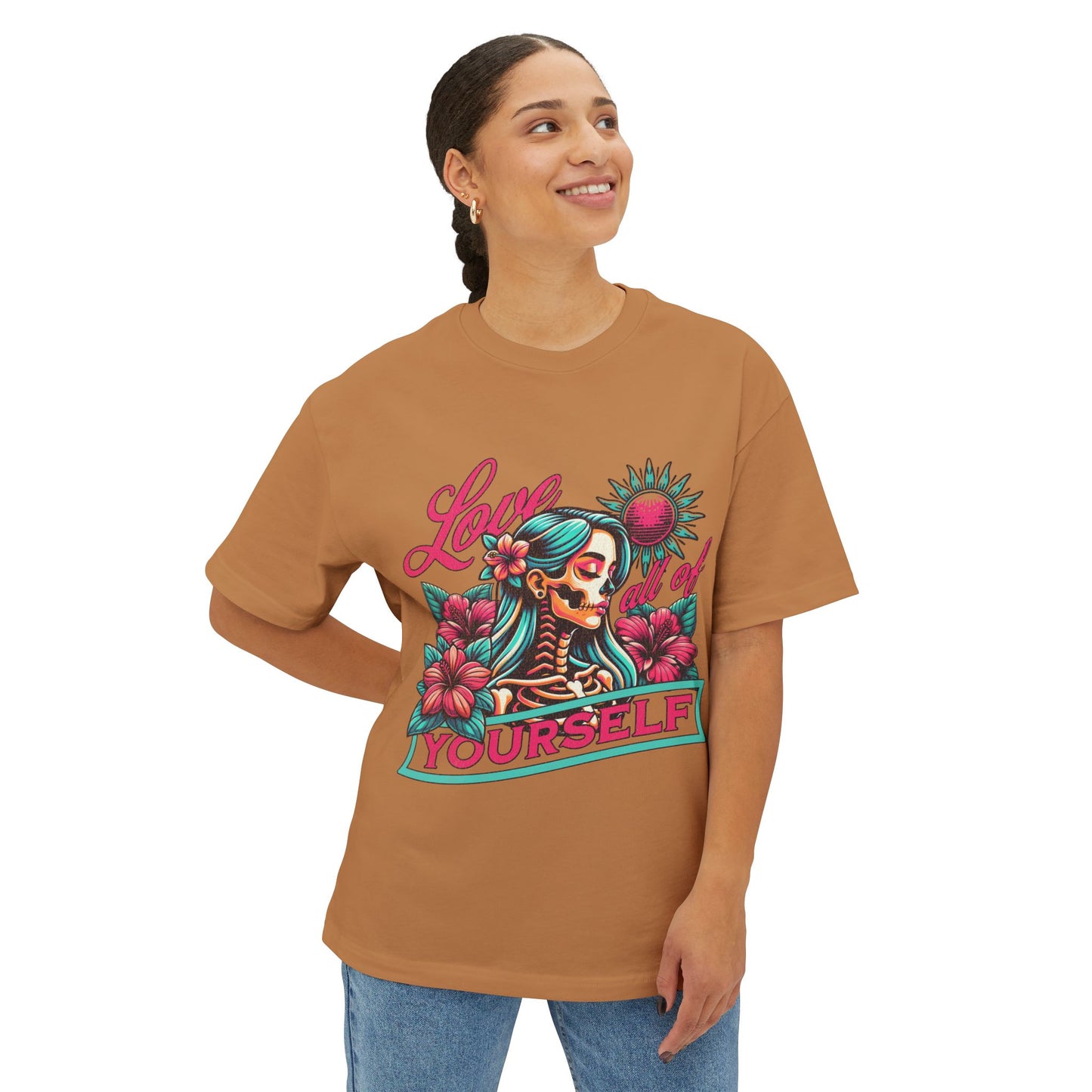 FPD - Love All of Yourself Oversized Tee – Self-Love Statement Shirt