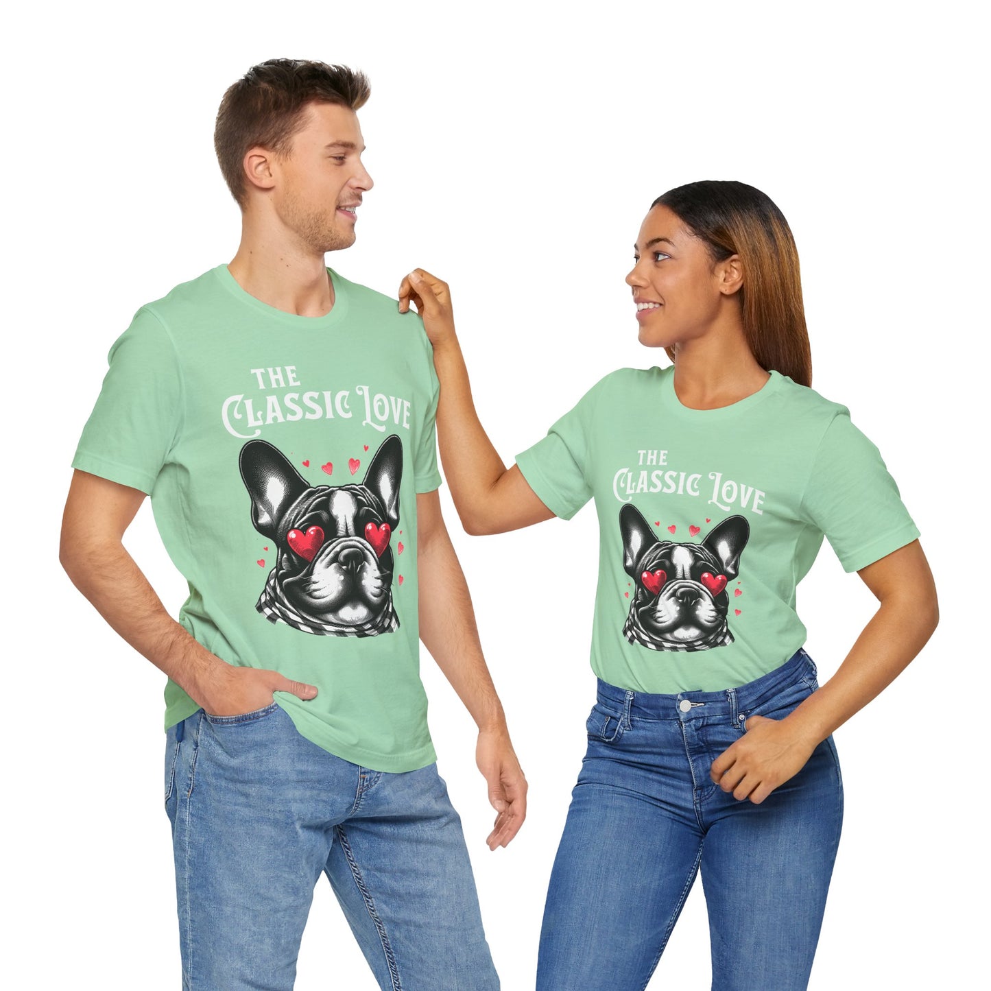 FPD - Unisex T-shirt - Pug Classic Love Tee – Cute Dog Lover Statement Shirt