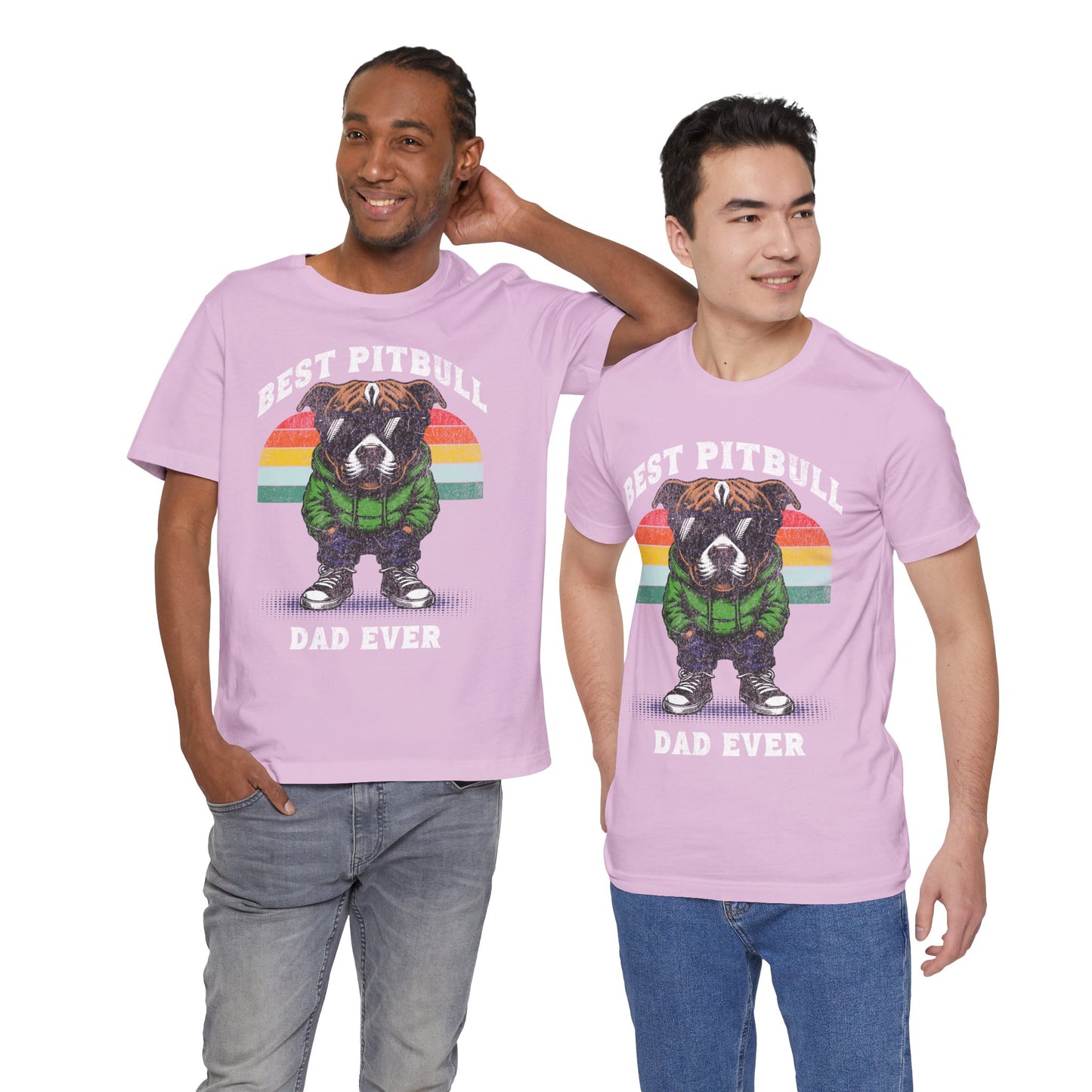 FPD - Unisex T-shirt - Best Pitbull Dad Ever Tee – Dog Lover Statement Shirt