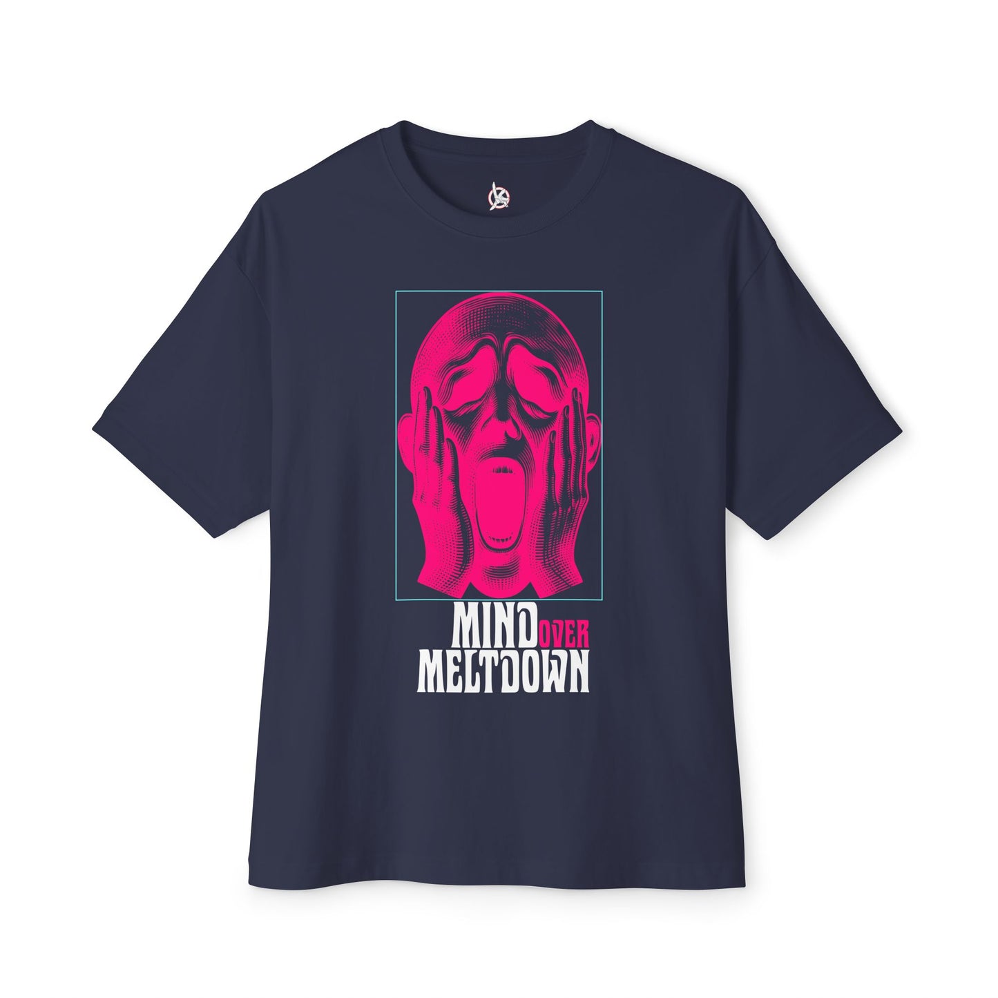 FPD - Mind Over Meltdown Oversized Tee — Mental Strength Statement Shirt