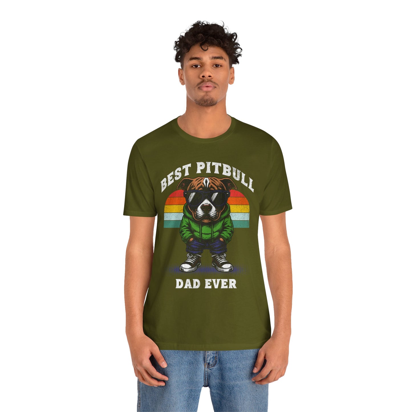 FPD - Unisex T-shirt - Best Pitbull Dad Ever Tee – Dog Lover Statement Shirt