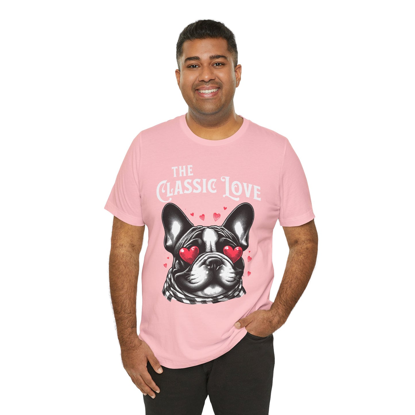 FPD - Unisex T-shirt - Pug Classic Love Tee – Cute Dog Lover Statement Shirt