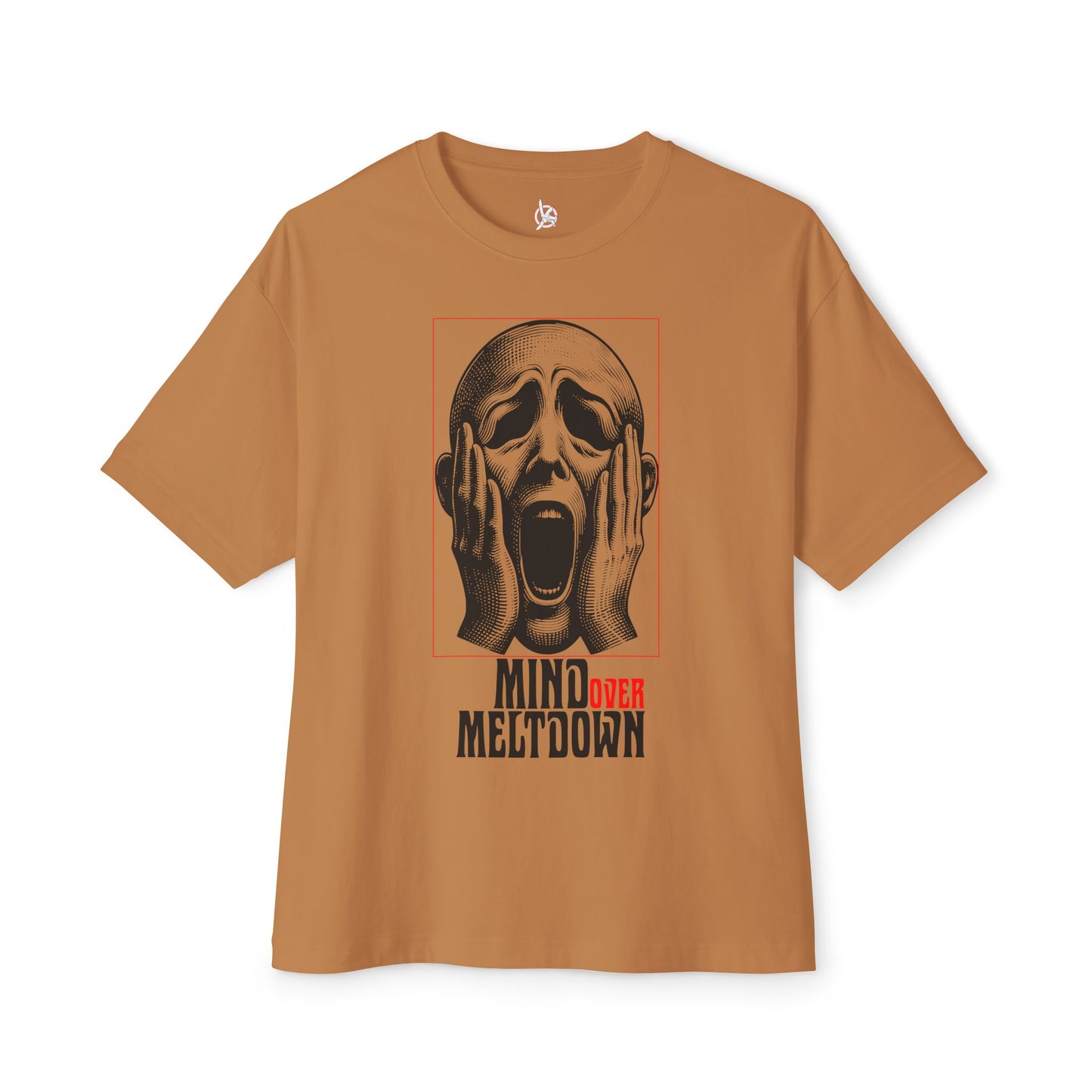 FPD - Mind Over Meltdown Oversized Tee — Mental Strength Statement Shirt
