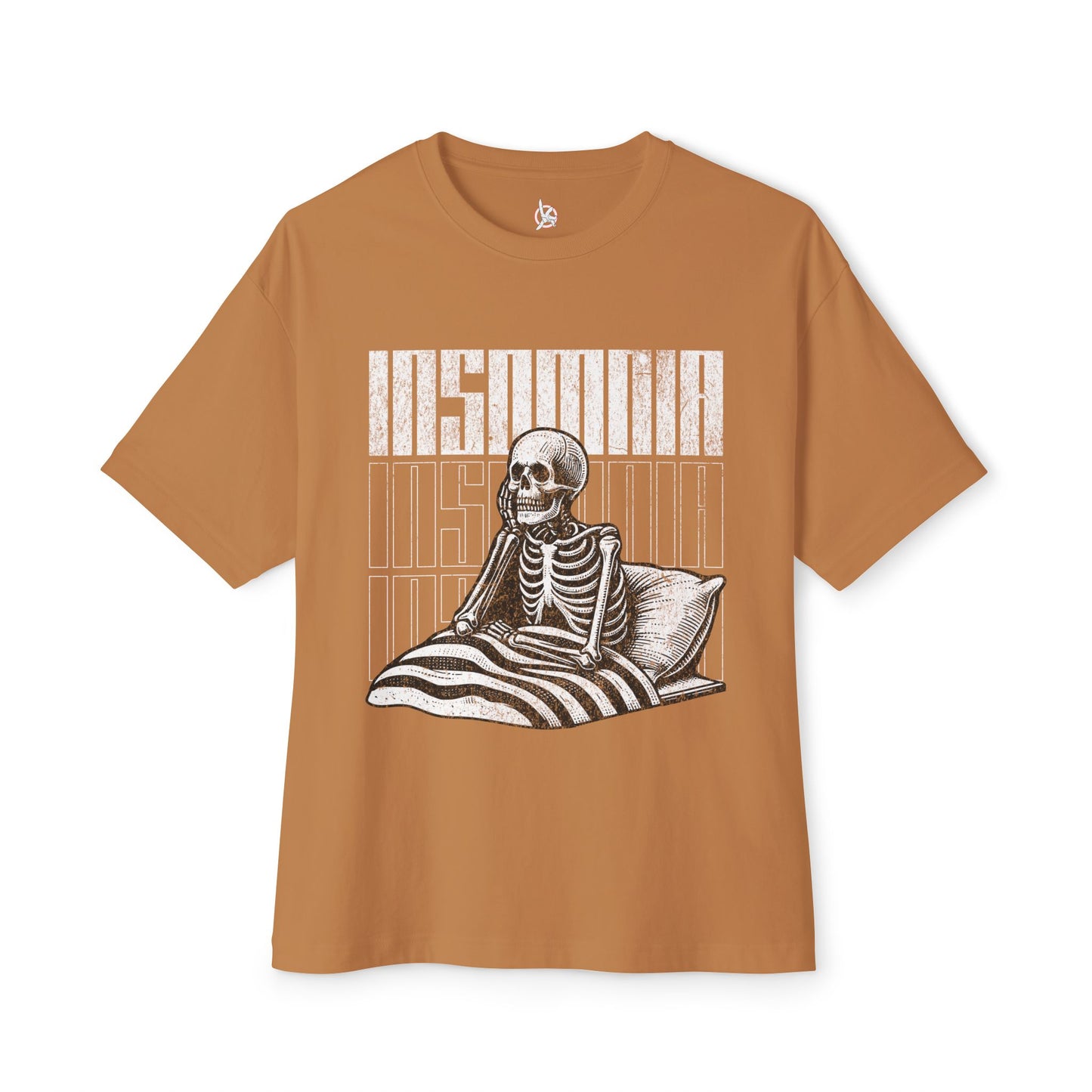FPD - Insomnia Oversized Tee — Late Night Mind Battle Statement Shirt