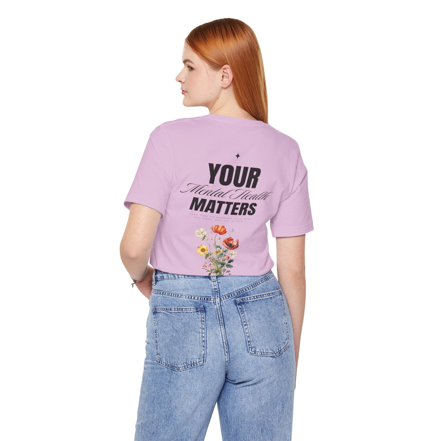 F&BPD - Unisex T-shirt - Your Mental Health Matters Tee – Awareness & Support Statement Shirt