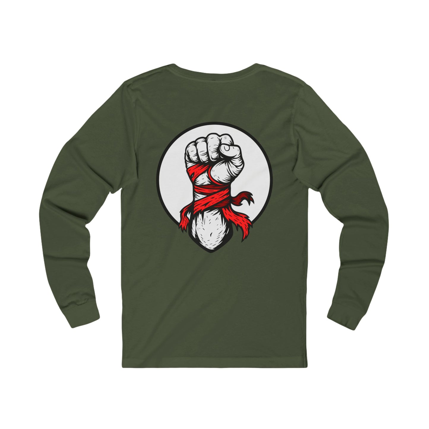 Long Sleeve Tee - Pain passed Strength quietly took over