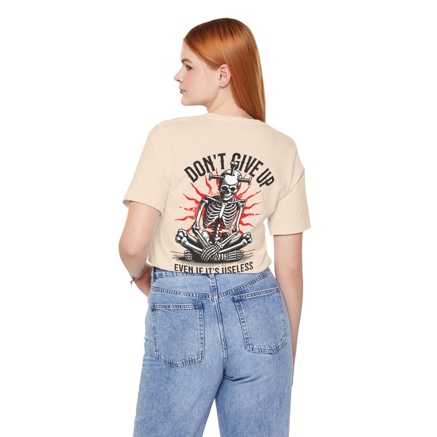 F&BPD - Don’t Give Up Unisex Tee – Persistence Statement Shirt