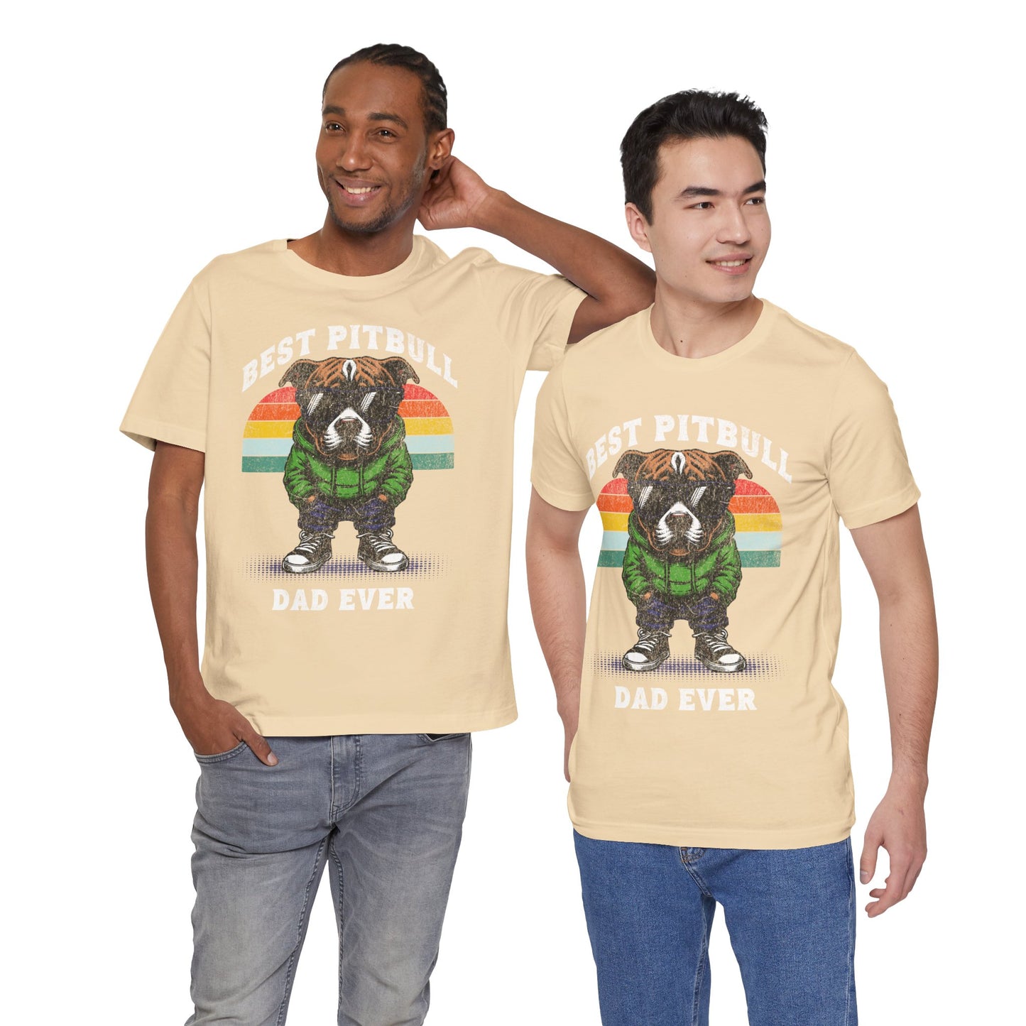 FPD - Unisex T-shirt - Best Pitbull Dad Ever Tee – Dog Lover Statement Shirt