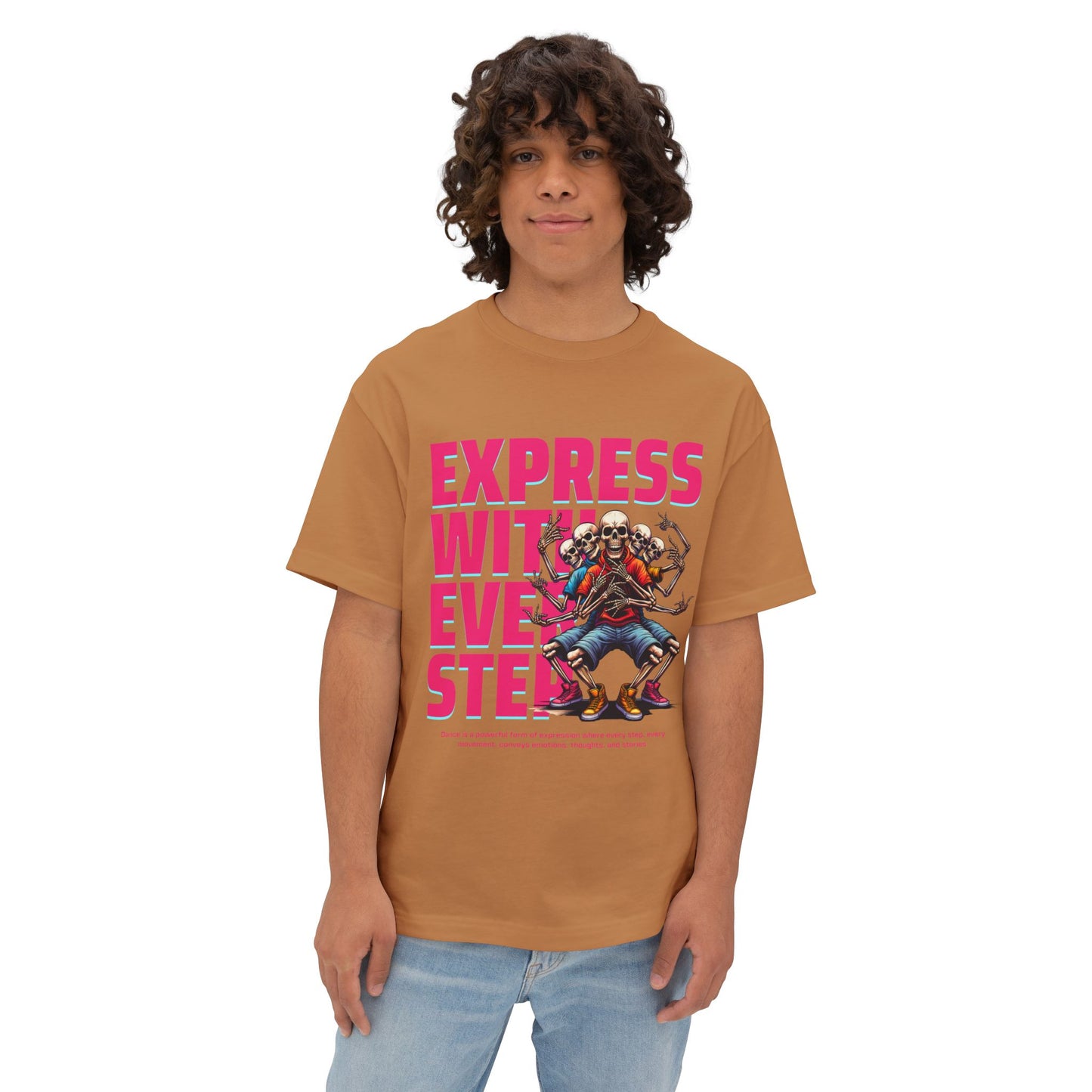 FPD - Express With Every Step Oversized Tee – Creative Confidence Shirt