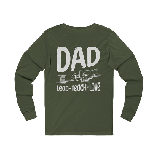 Dad Oversized T-Shirt – Lead, Teach, Love | Father’s Day Gift