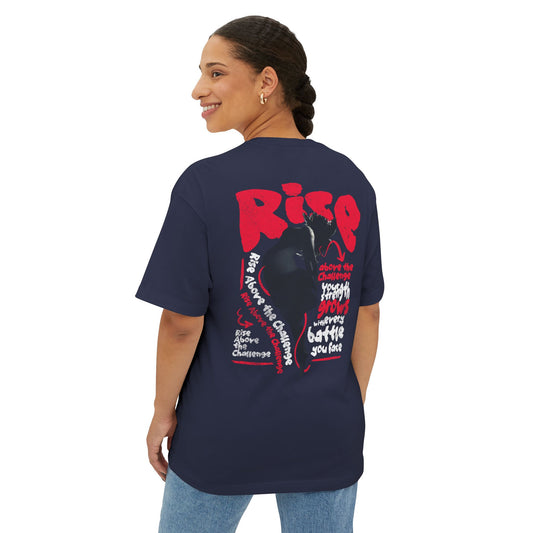 F&BPD - Rise Oversized Tee – Mental Armor & Empowerment Streetwear