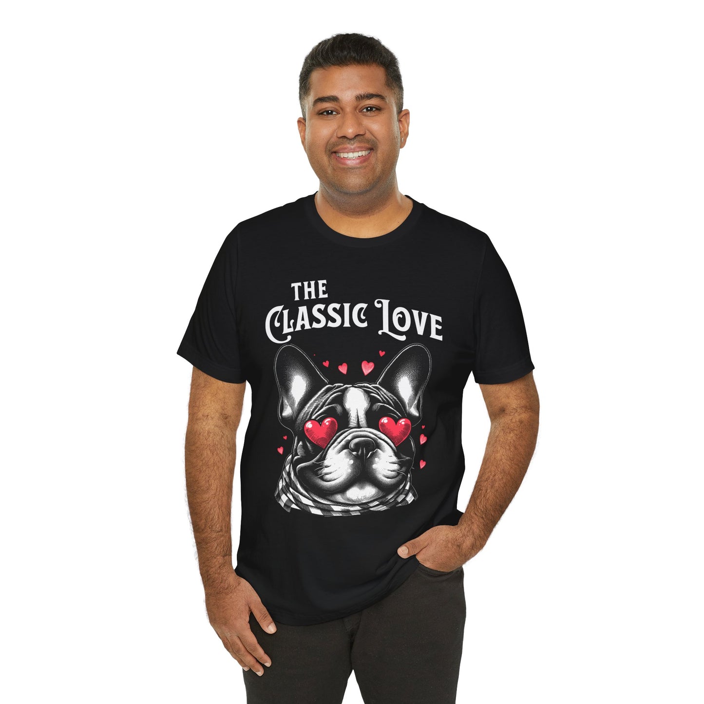 FPD - Unisex T-shirt - Pug Classic Love Tee – Cute Dog Lover Statement Shirt