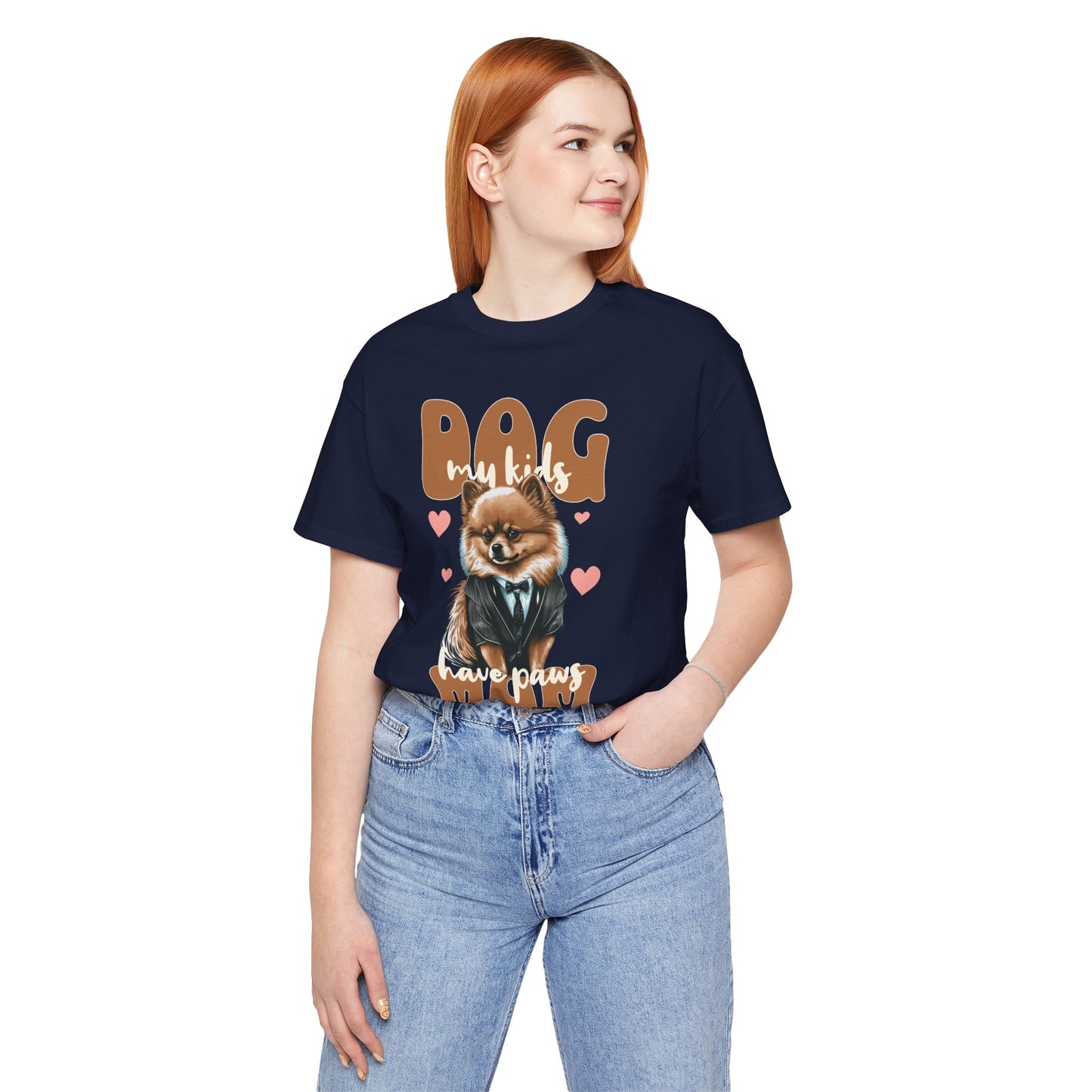 Dog Mom T-Shirt | Cute Pet Lover Unisex Tee - FPD