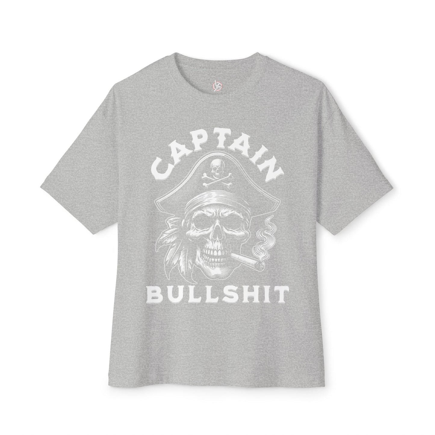 FPD - Captain Bullshit Oversized Tee — Myth-Buster & Truth-Seeker Shirt
