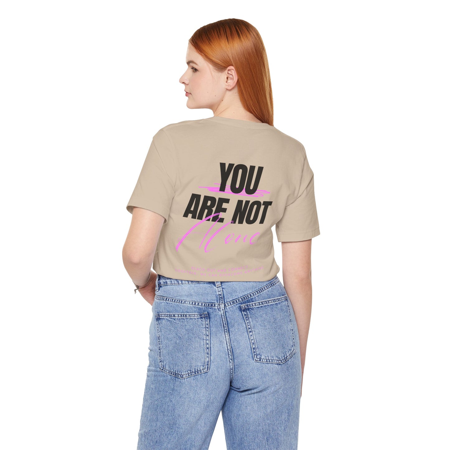 F&BPD - You Are Not Alone Unisex Tee – Awareness & Support Shirt
