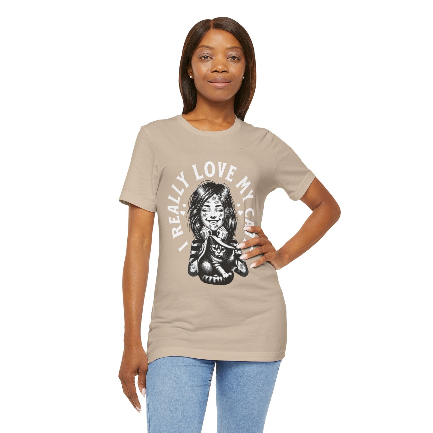 I Really Love My Cats T-Shirt | Cute Cat Lover Unisex Tee - FPD