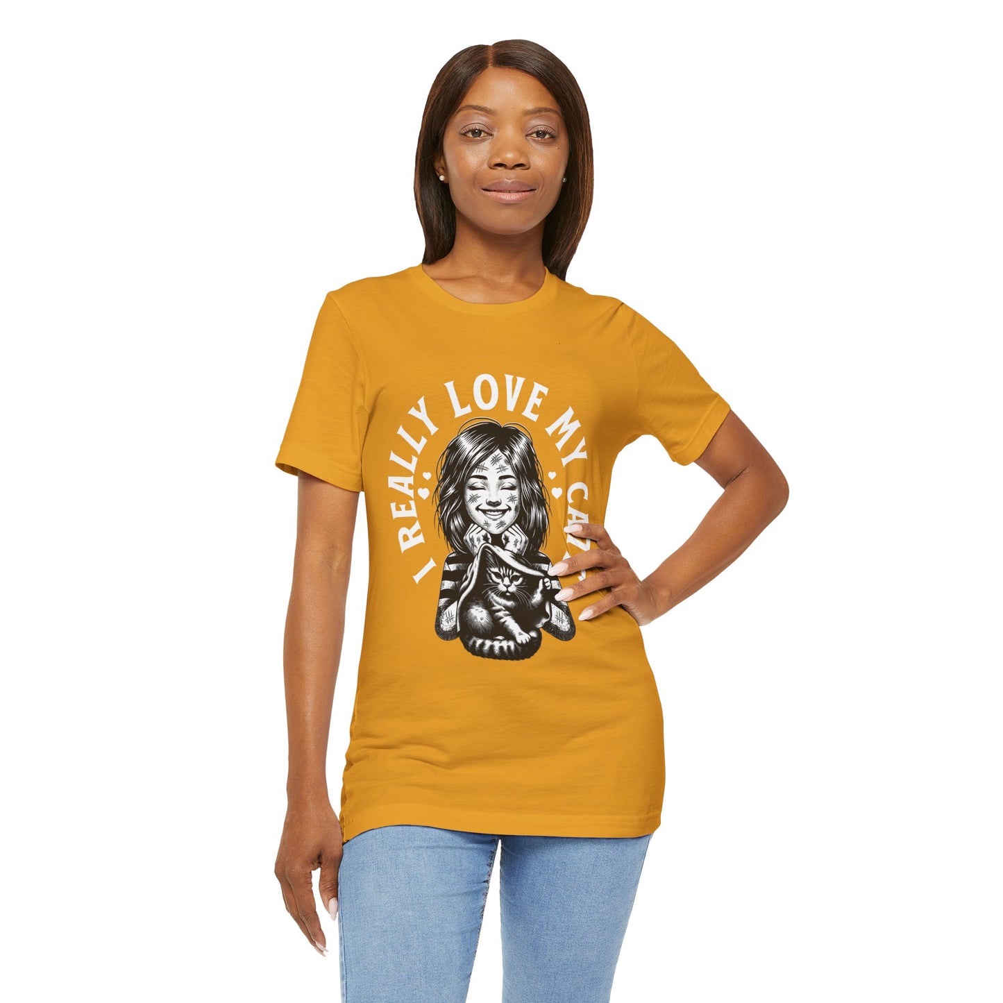 I Really Love My Cats T-Shirt | Cute Cat Lover Unisex Tee - FPD
