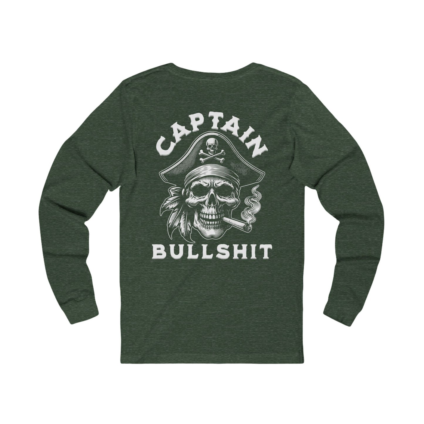 Captain Bullshit - Unisex Long Sleeve T-Shirt